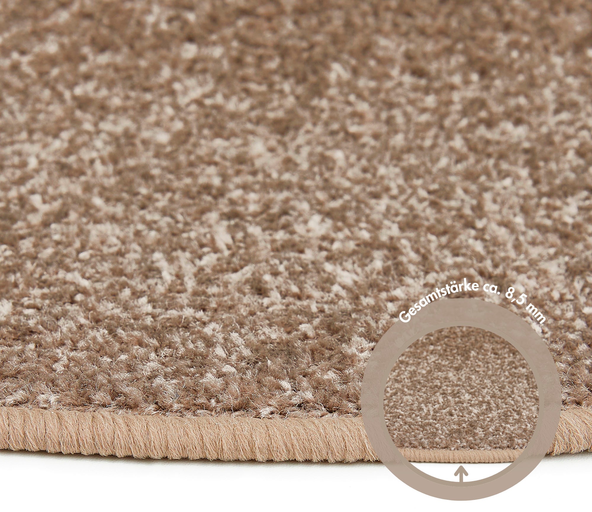 Andiamo Stufenmatte "Casablanca, Made in Netherlands" halbrund 6,5 mm Höhe günstig online kaufen