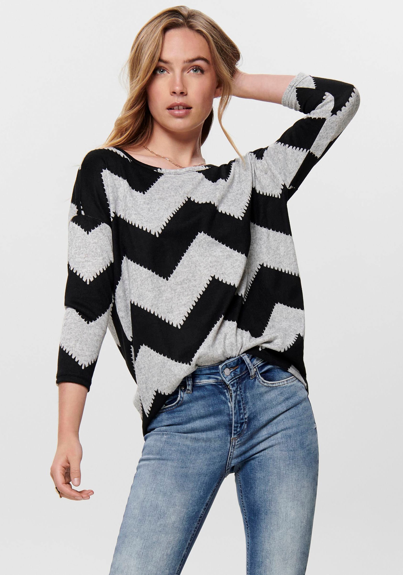 ONLY "ONLELCOS 4/5 AOP TOP JRS" günstig online kaufen