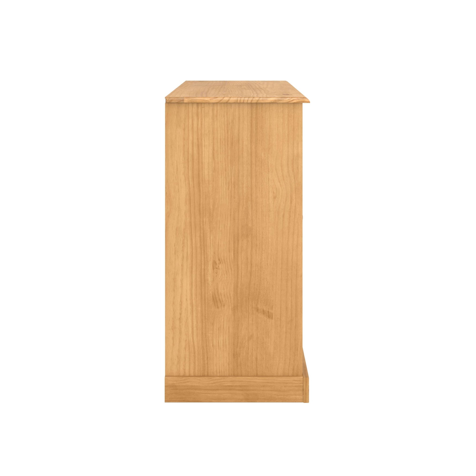 OTTO home Sideboard »Turia, mit Lamellentüren« Kommode aus massivem Kiefernholz, FSC®, 4 Schubkasten, Breite 125 cm