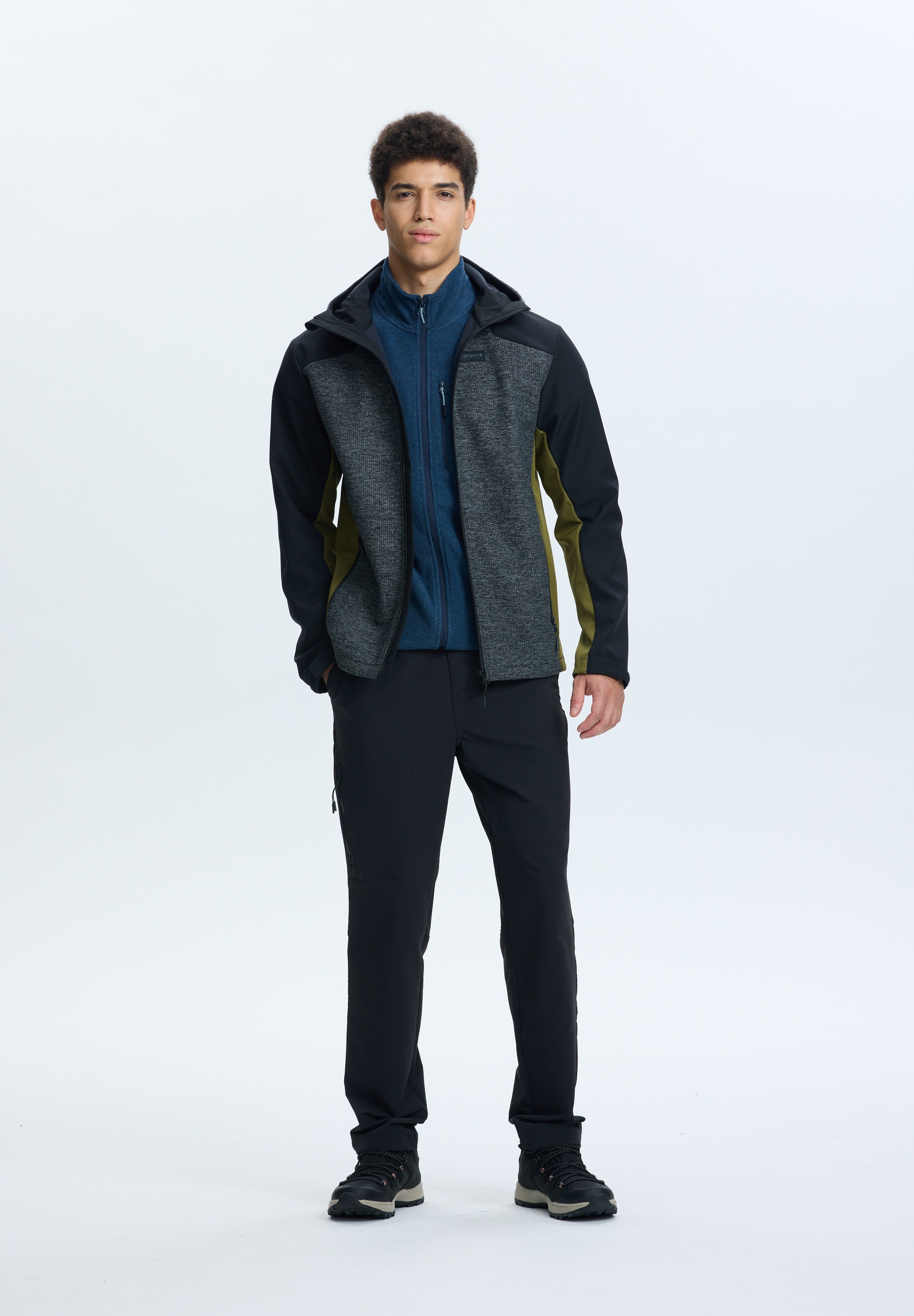 Icepeak Softshelljacke "BEEDEVILLE" 1 Stk. tlg. günstig online kaufen