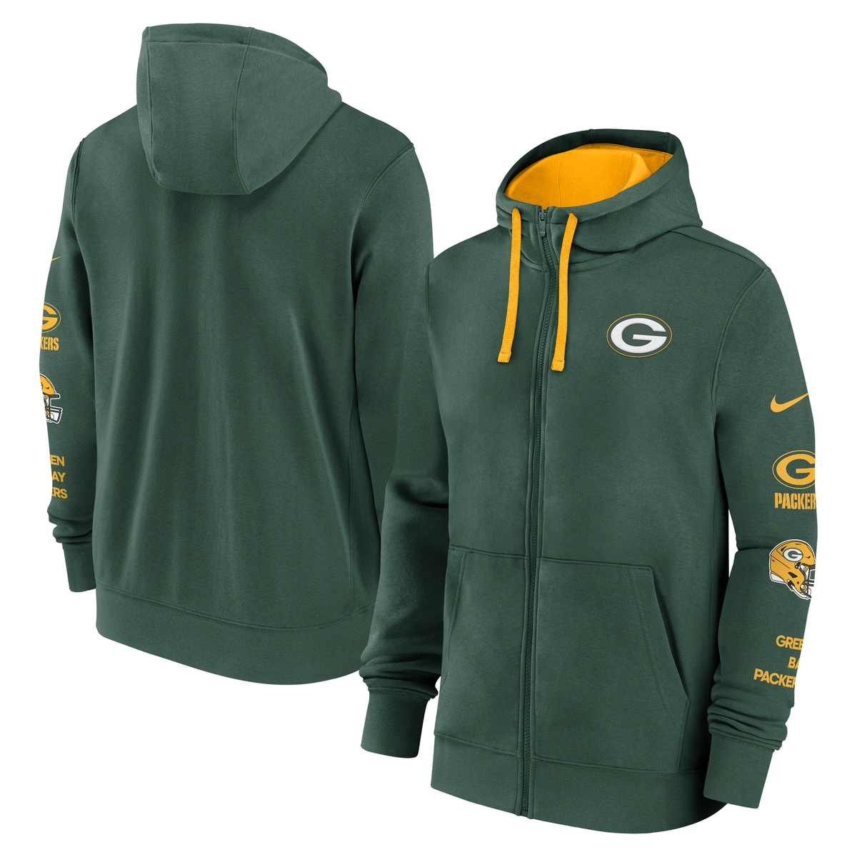 Nike Kapuzenpullover "Nike Hoodie Green Bay Packers Nike Full-Zip Fleece" günstig online kaufen