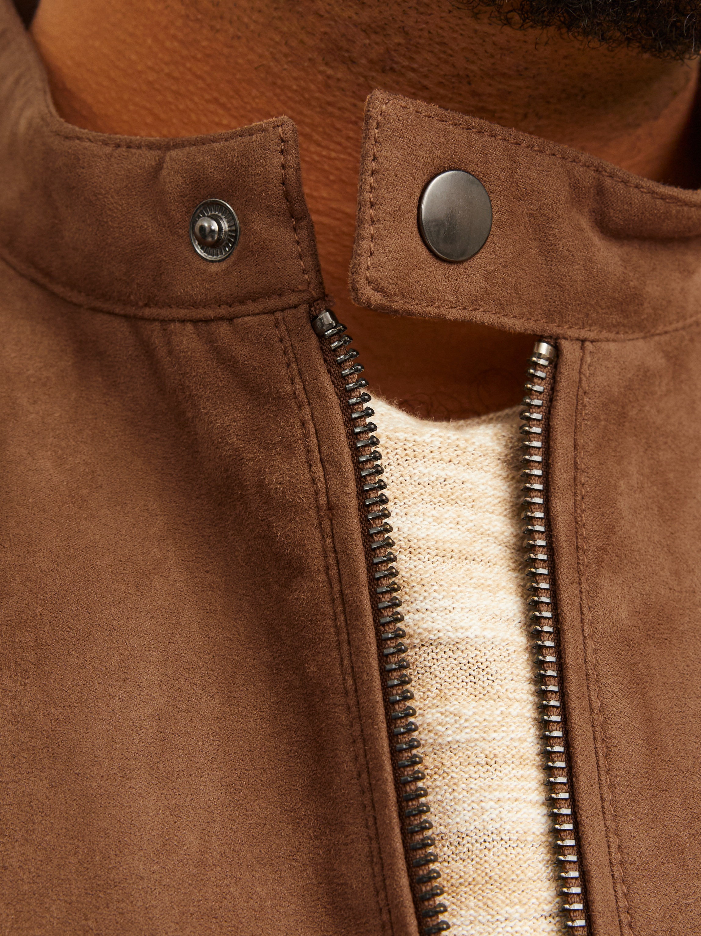 Jack & Jones PlusSize Outdoorjacke »JJEDYLAN CLEAN JACKET NOOS PLS«, ohne Kapuze