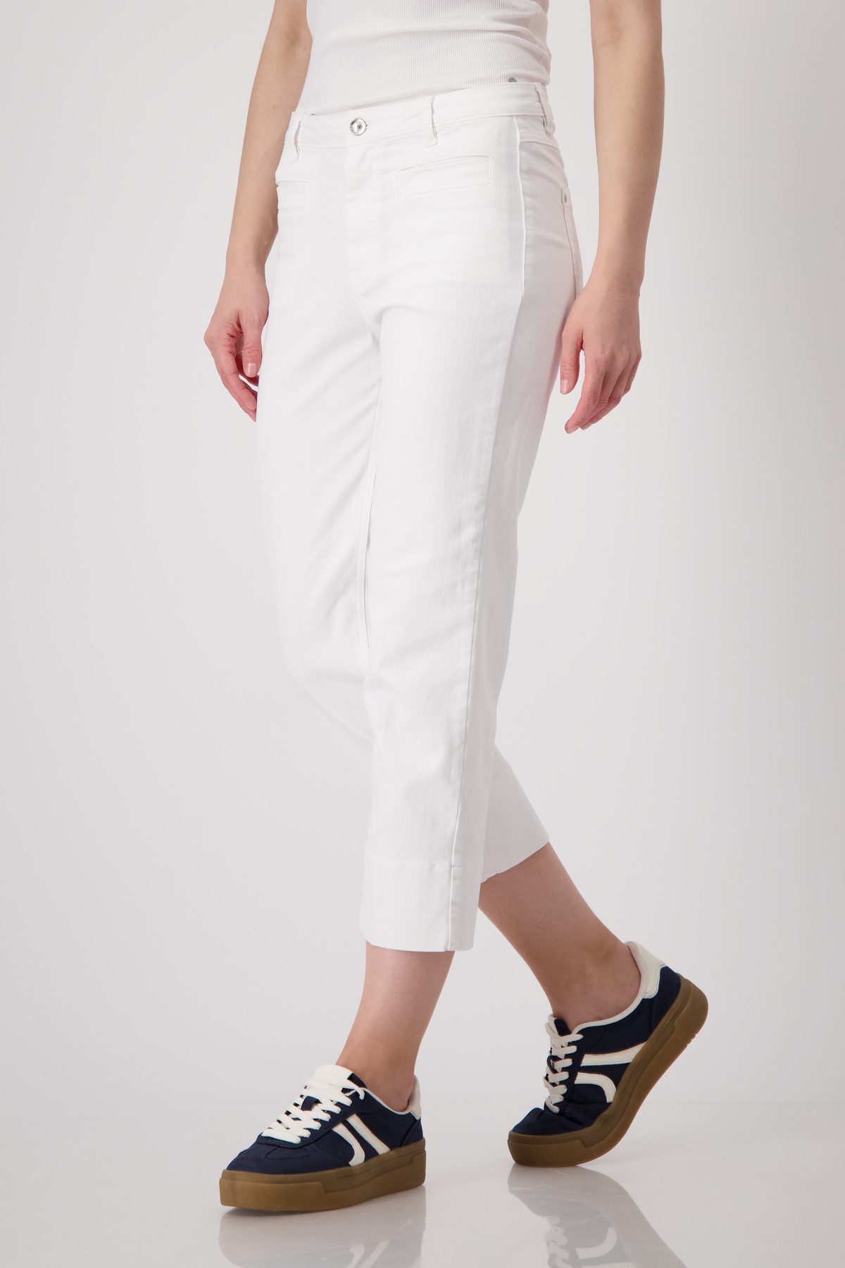 Monari 7/8-Jeans "Hose Jeans 64cm", Mit Rundhalsausschnitt günstig online kaufen