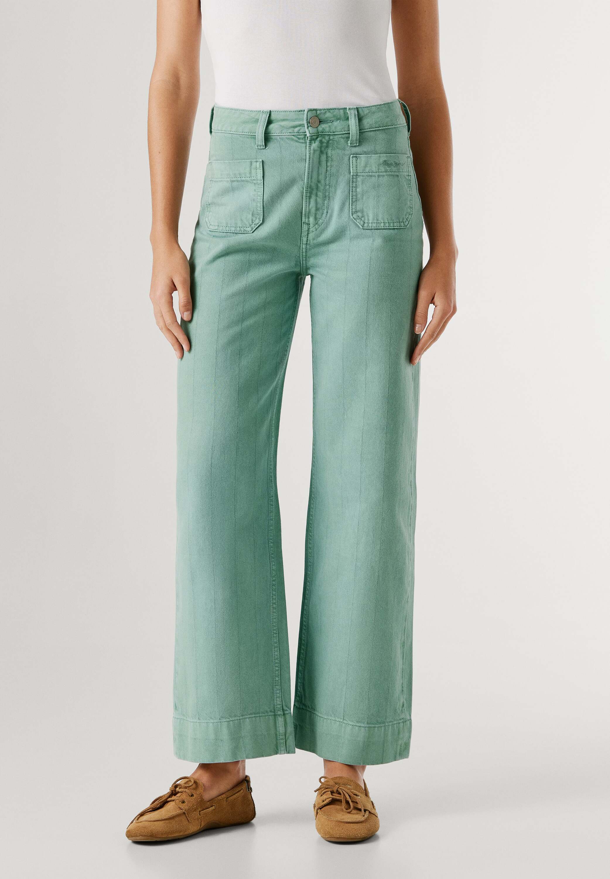 Pepe Jeans Straight-Jeans "trousers STRAIGHT JEANS UHW LEXA"