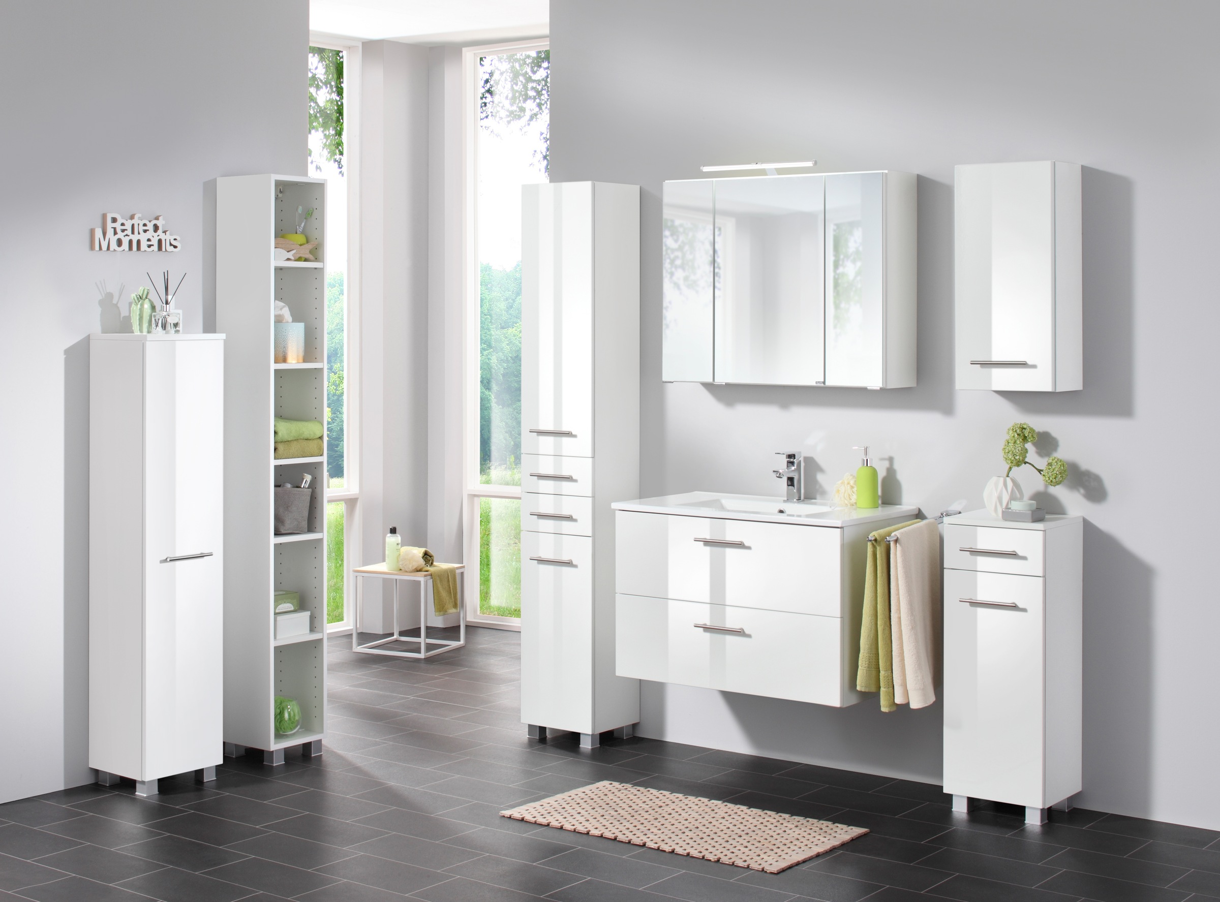 welltime "Trento, verschiedene Ausführungen und Farben" Badmöbel, Breite 30 günstig online kaufen