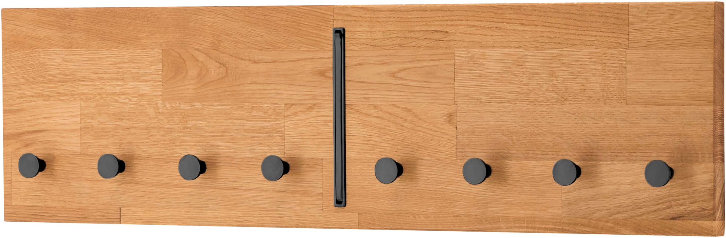 Home affaire Hakenleiste "Dura" aus FSC-zertifiziertem Massivholz, Breite 50 oder 80 cm
