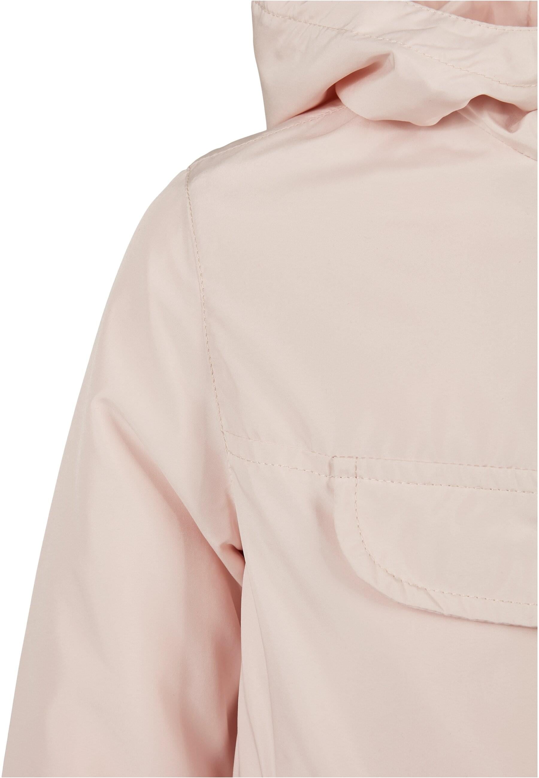 URBAN CLASSICS Allwetterjacke »Urban Classics Damen Girls Basic Pullover Jacket«, (1 St.), mit Kapuze