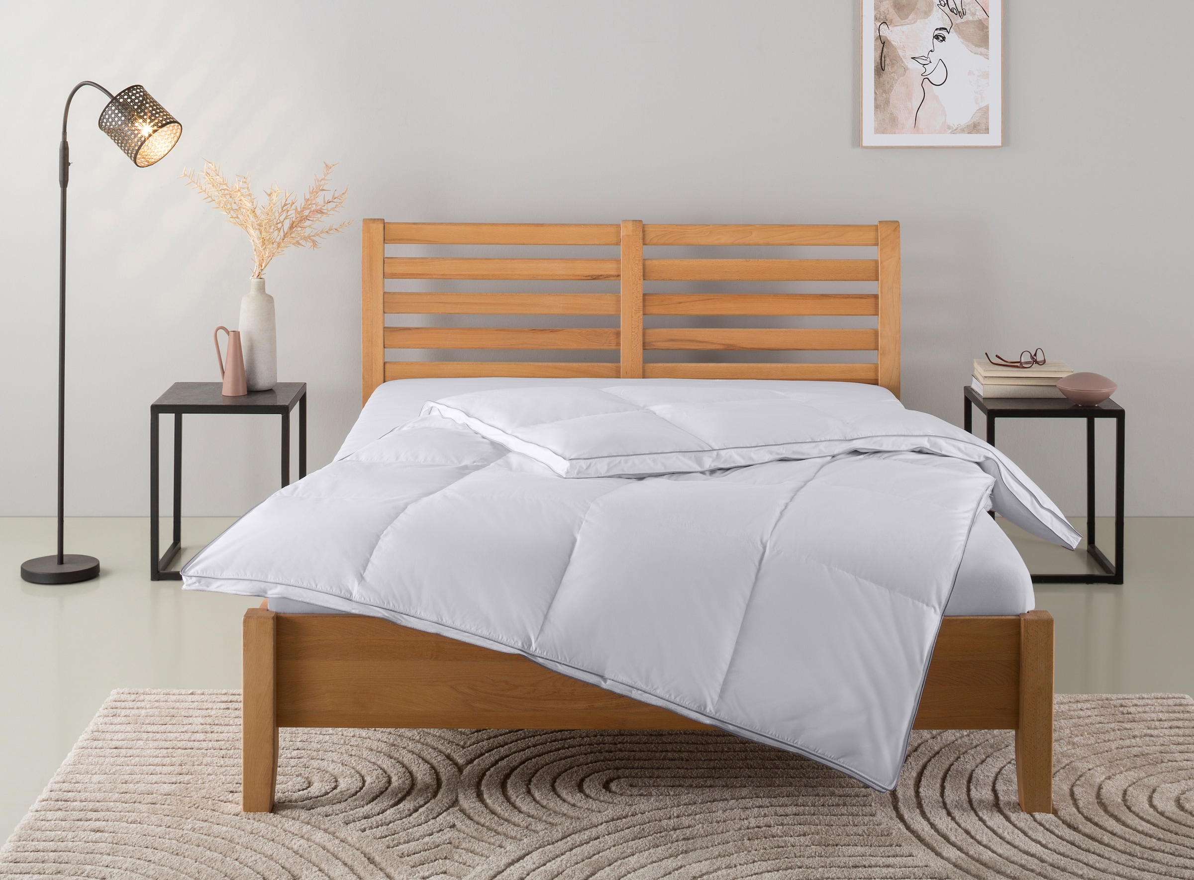 OTTO home Daunenbettdecke "Moulle, Bettdecke 135x200 cm und 155x220 cm" war günstig online kaufen