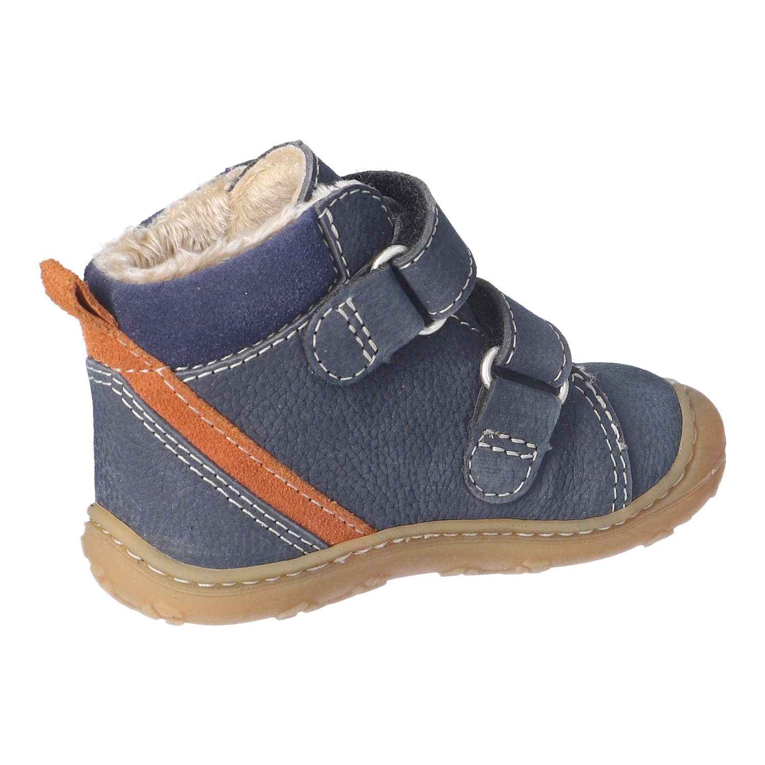 PEPINO by RICOSTA Lauflernschuh »GENO, WMS: mittel«  Babyschuh mit Kontrastnähten, Größenschablone zum Download