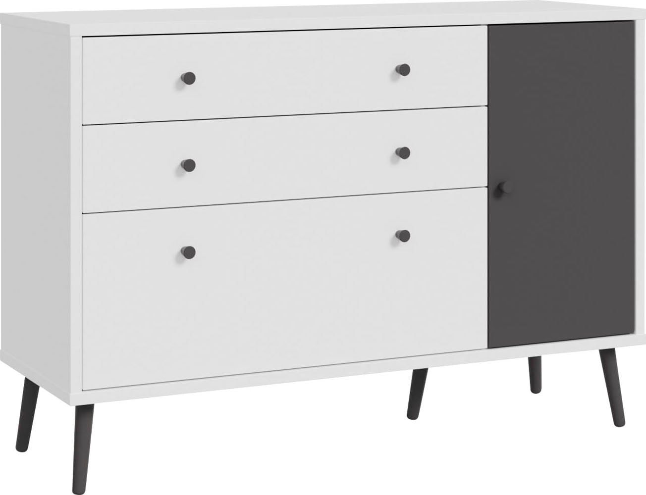 FORTE Sideboard "Harllson EasyKlix by Forte", die neue geniale Art Möbel aufzubauen