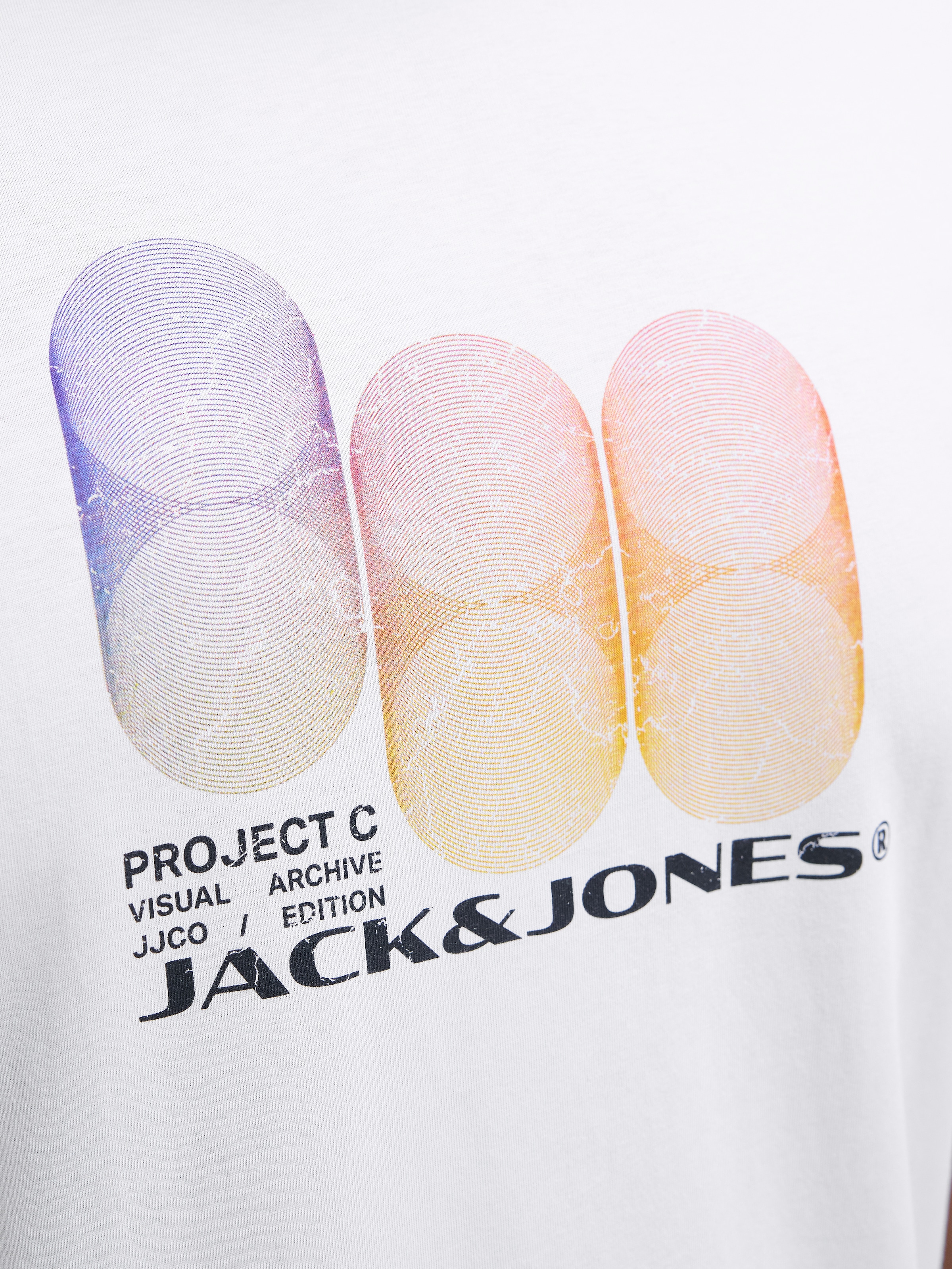 Jack & Jones PlusSize Print-Shirt »JCOCALMA TEE SS CREW NECK FST PLS«, mit Logo Print
