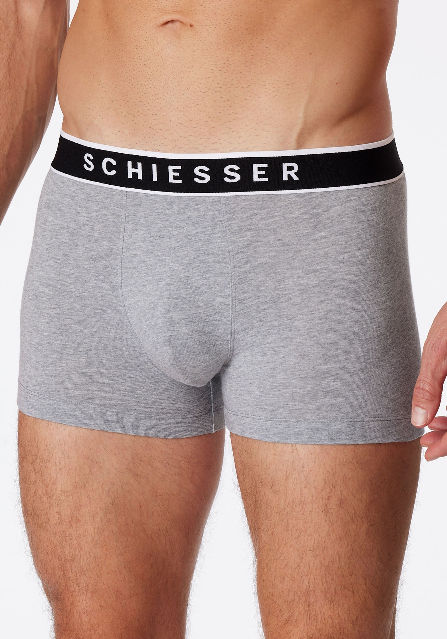 Schiesser Boxer »"95/5"«, (3er-Pack), mit sportlichem Webgummibund