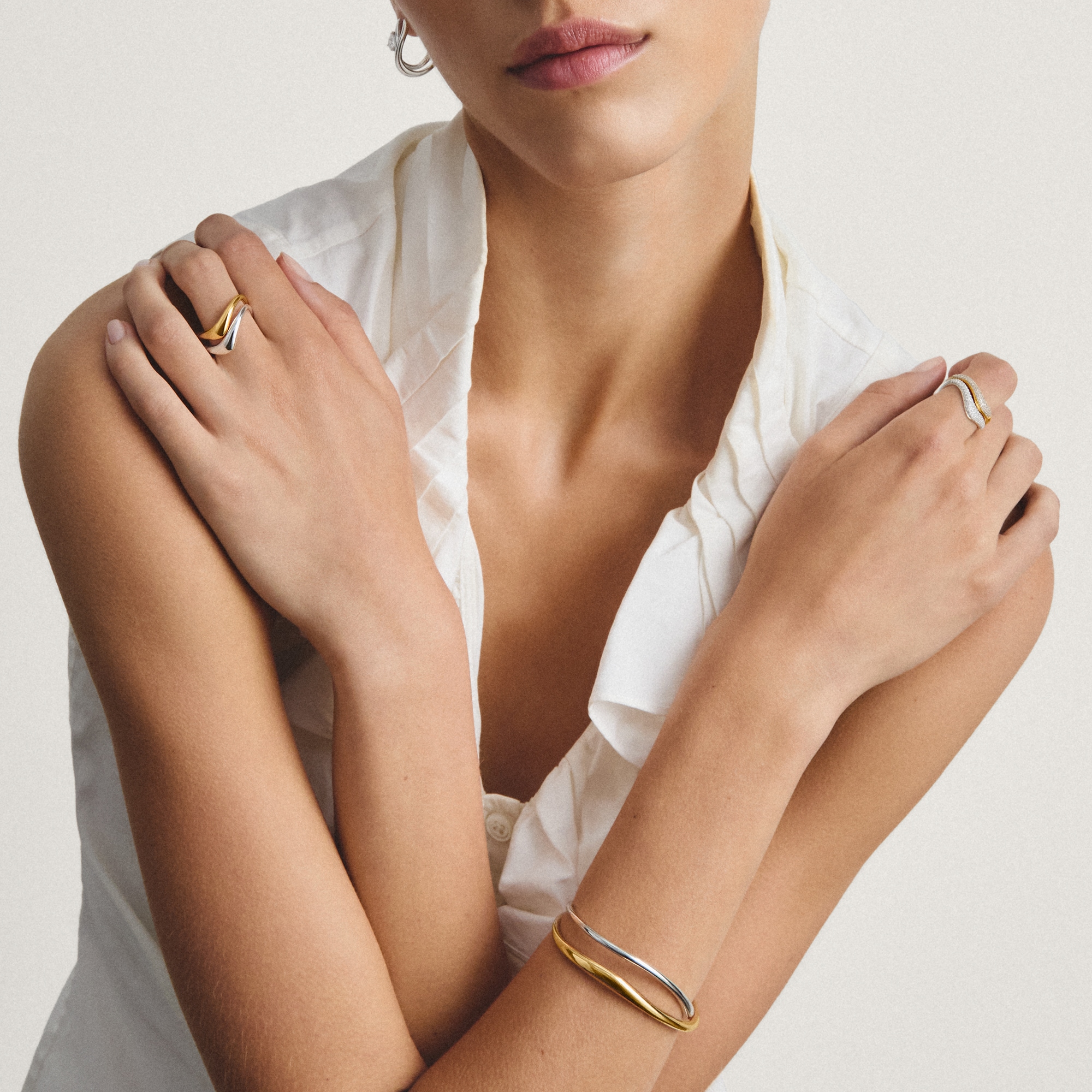 THOMAS SABO Armreif »Fluid Elegance Armreif«