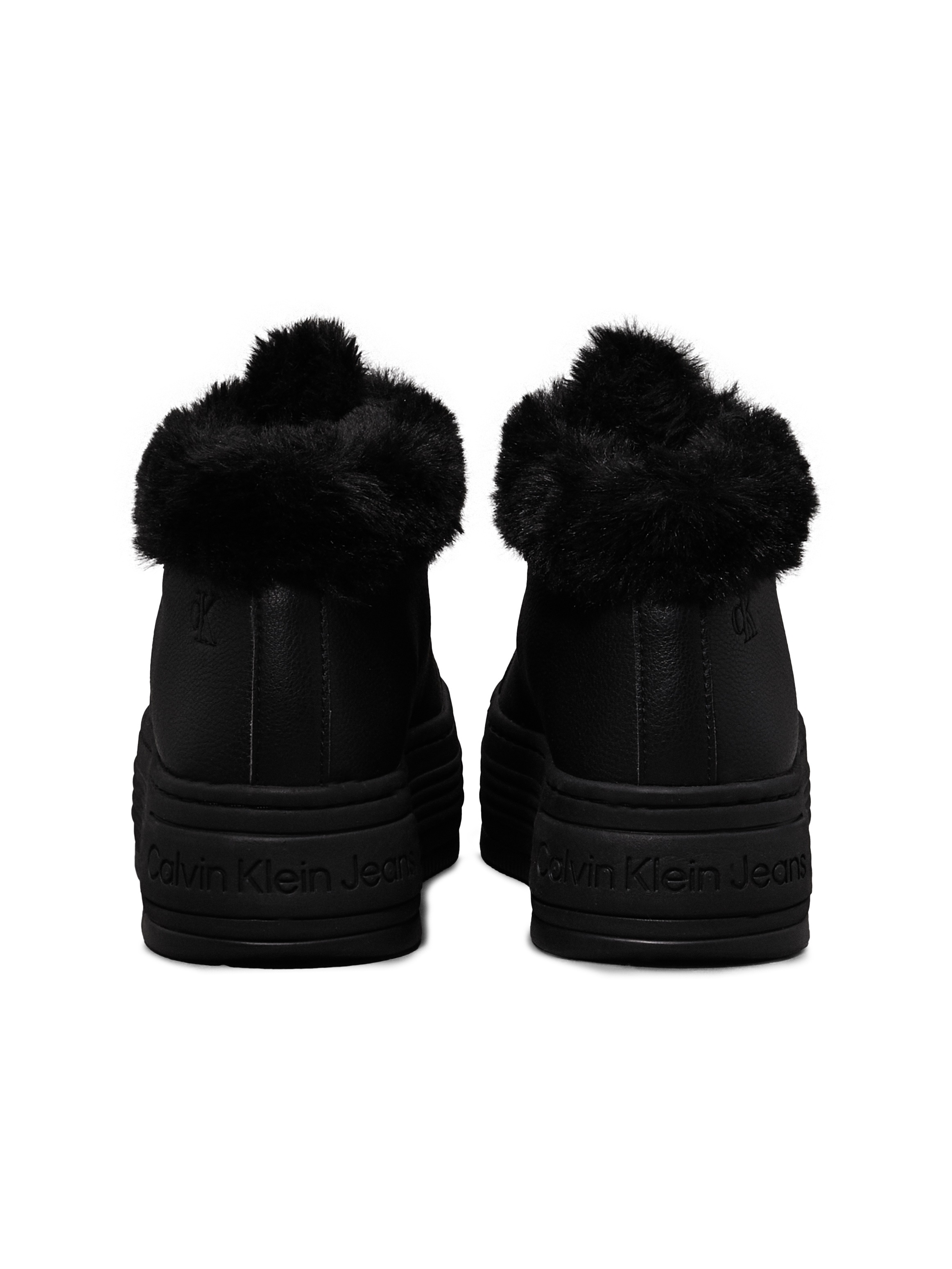 Calvin Klein Jeans Winterboots "BOLD PLATF LOW LACEUP MG LTH", Plateauboots günstig online kaufen