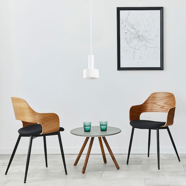 Stoffschirm GU10 Home Modern | Hängeleuchte BAUR Pendelleuchte »VELUTA«, Paco Wohnzimmer Esszimmer