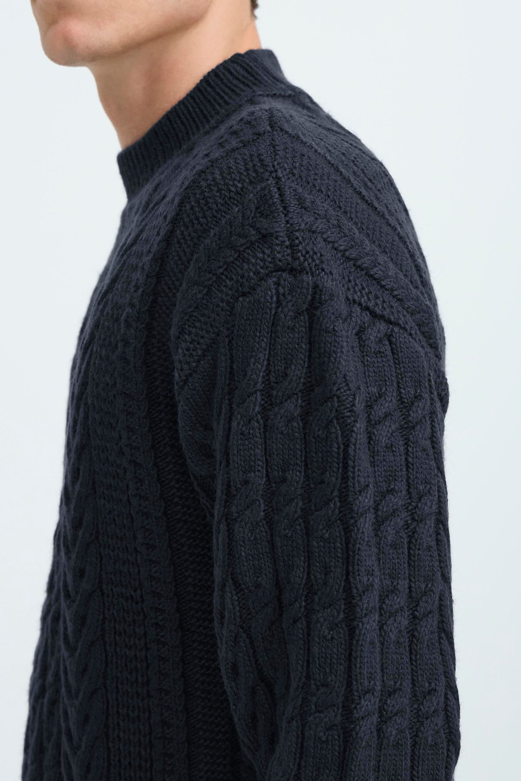 Casual Friday Strickfleece-Pullover »Strickpullover CFMILLOW«