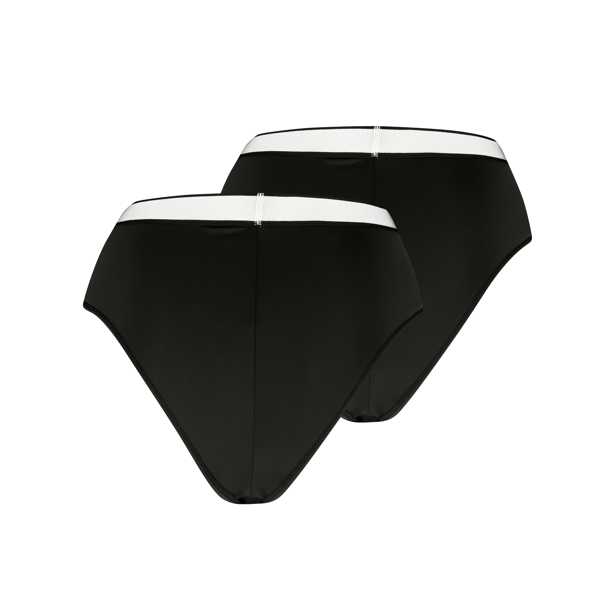 PUMA Brasilslip, (2-Pack), mit hohem Schnitt