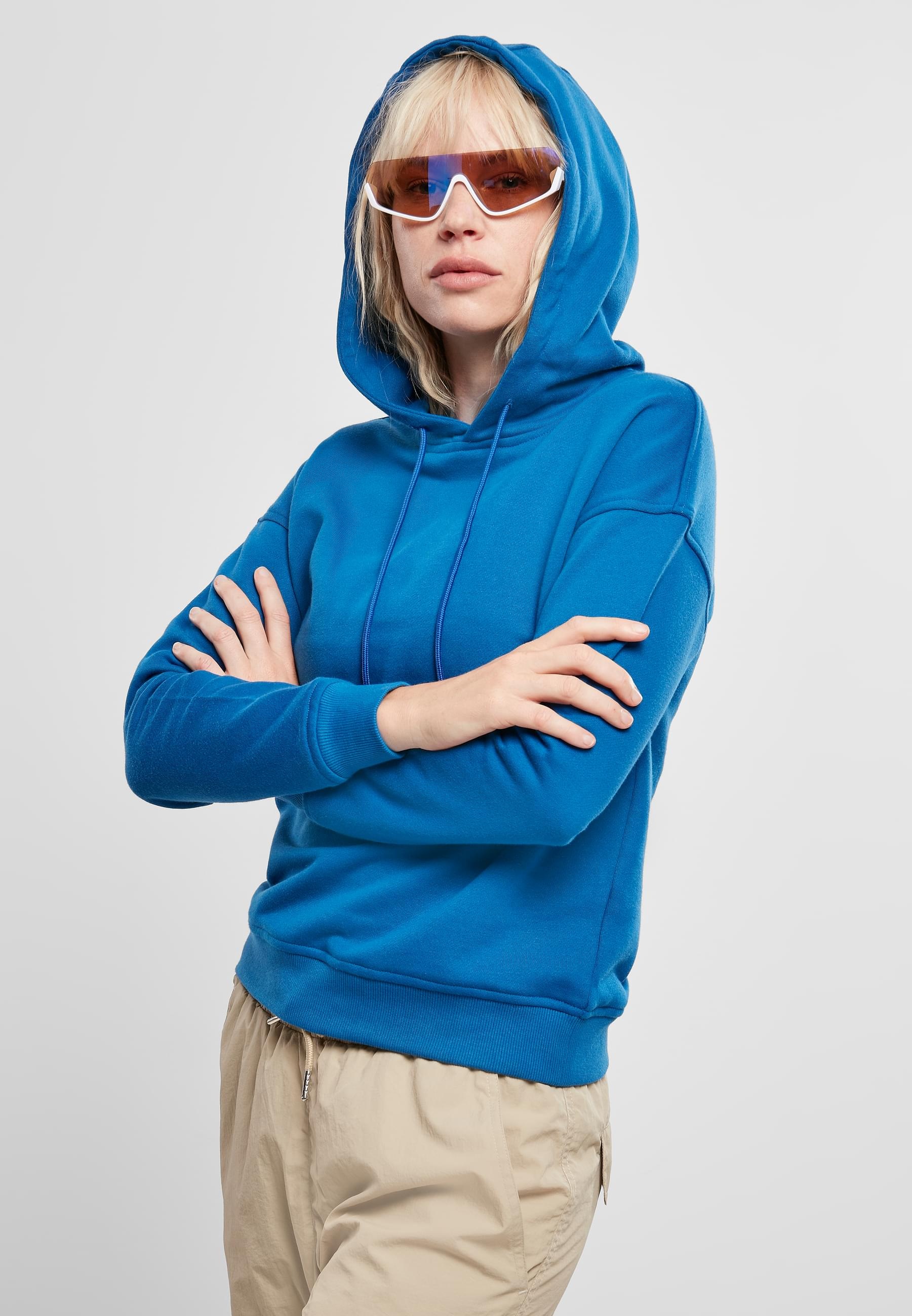 URBAN CLASSICS Kapuzenpullover »Urban Classics Damen Ladies Hoody«, (1 tlg.)