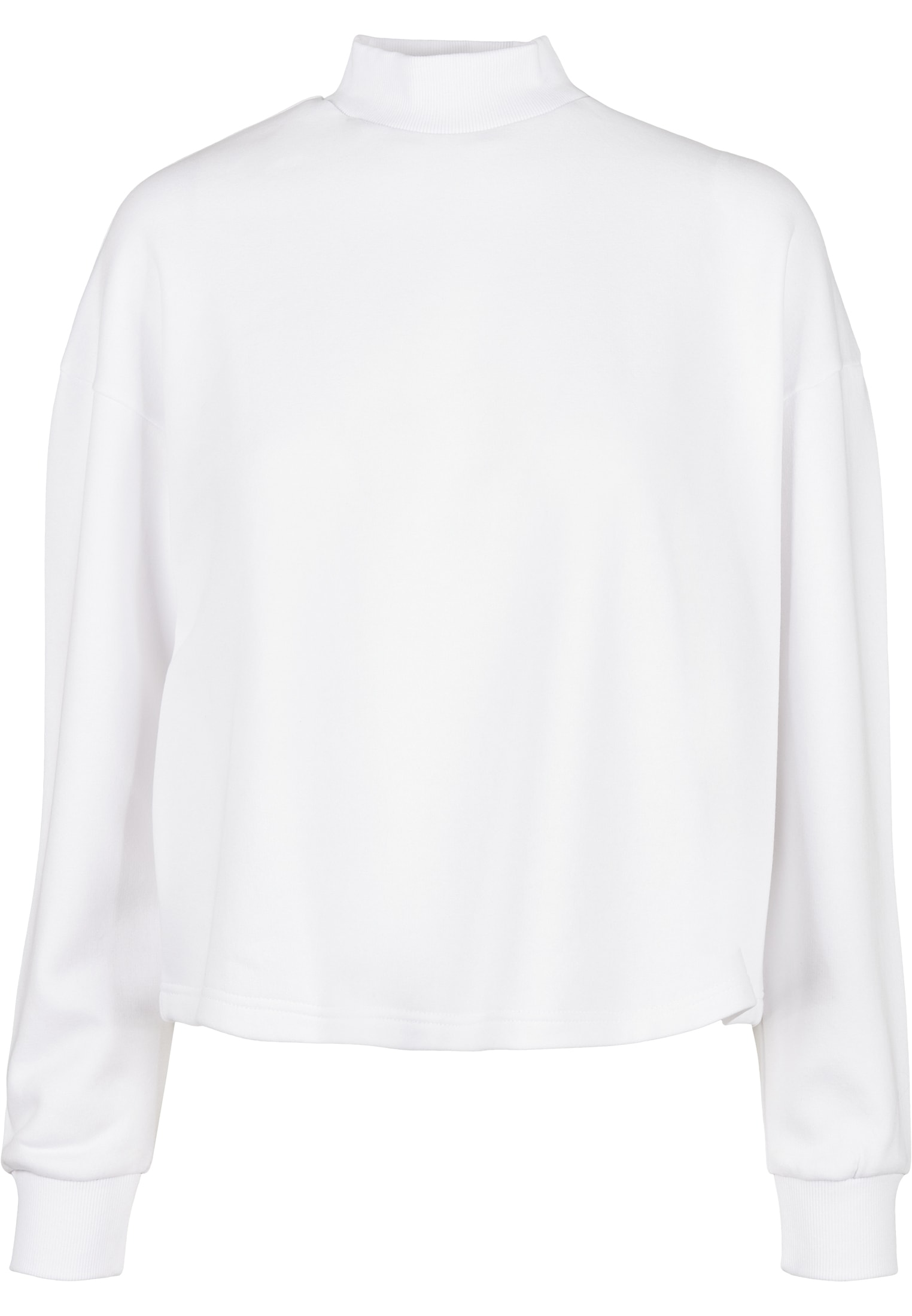URBAN CLASSICS Sweatshirt »Urban Classics Damen Ladies Oversized High Neck Crew«, (1 tlg.)