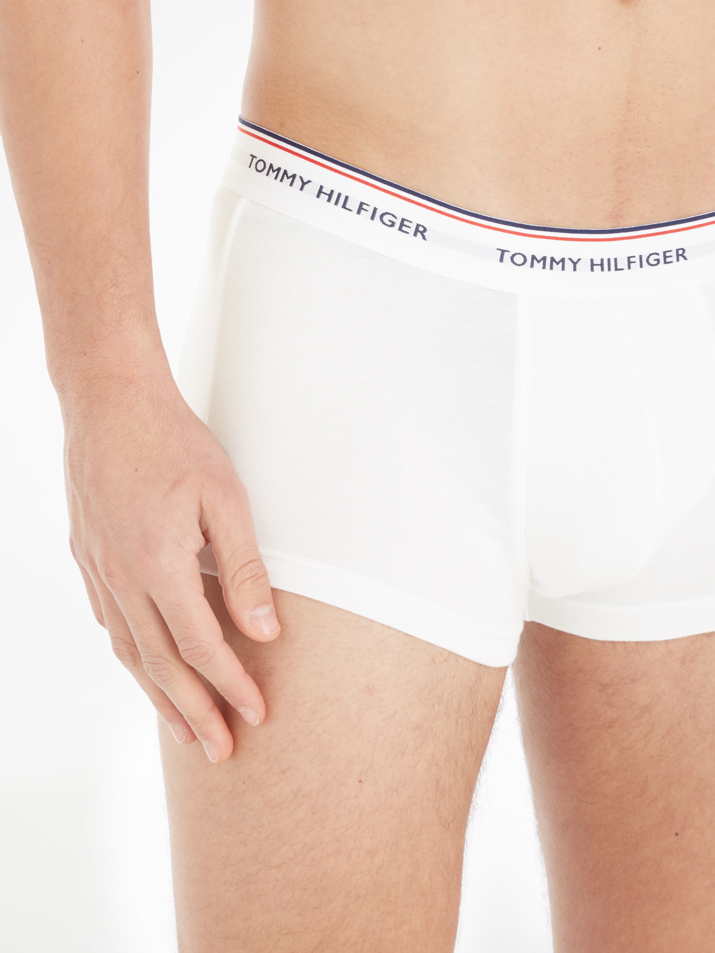 Tommy Hilfiger Underwear Trunk »3P LR TRUNK«, (Packung, 3 St., 3er-Pack), mit  Logo-Elastikbund online kaufen | BAUR