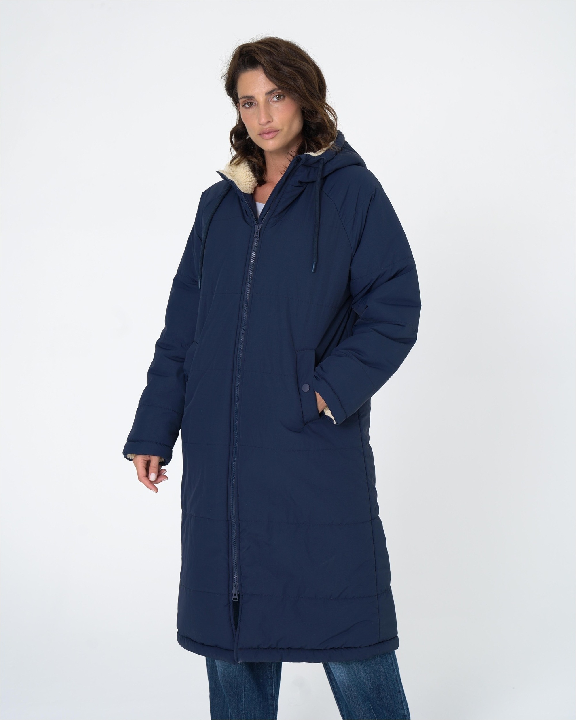 freshlions Wintermantel "Emilia" 1 Stk. mit großer, verstellbarer Kapuze günstig online kaufen