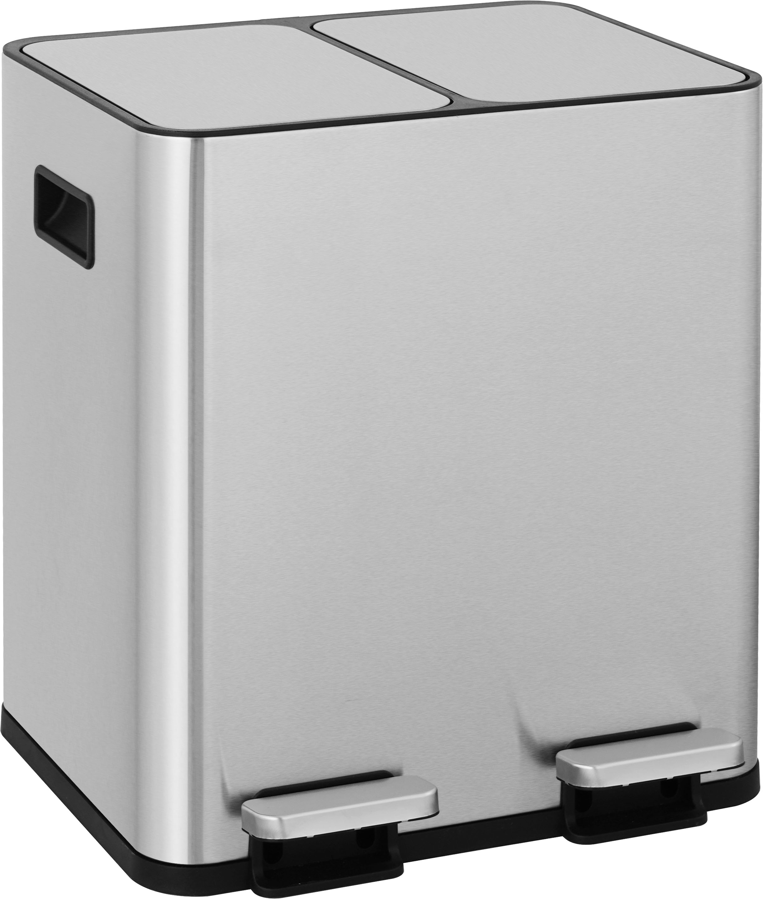 OTTO home Mülleimer "Garrin, Soft Close, m. 2 Fächern, Fassungsvermögen 2x15 L bzw. 2x30 L" 2 Behälter Mülltrennsystem mit 2 separaten Innenbehältern und Fußtrittpedalen