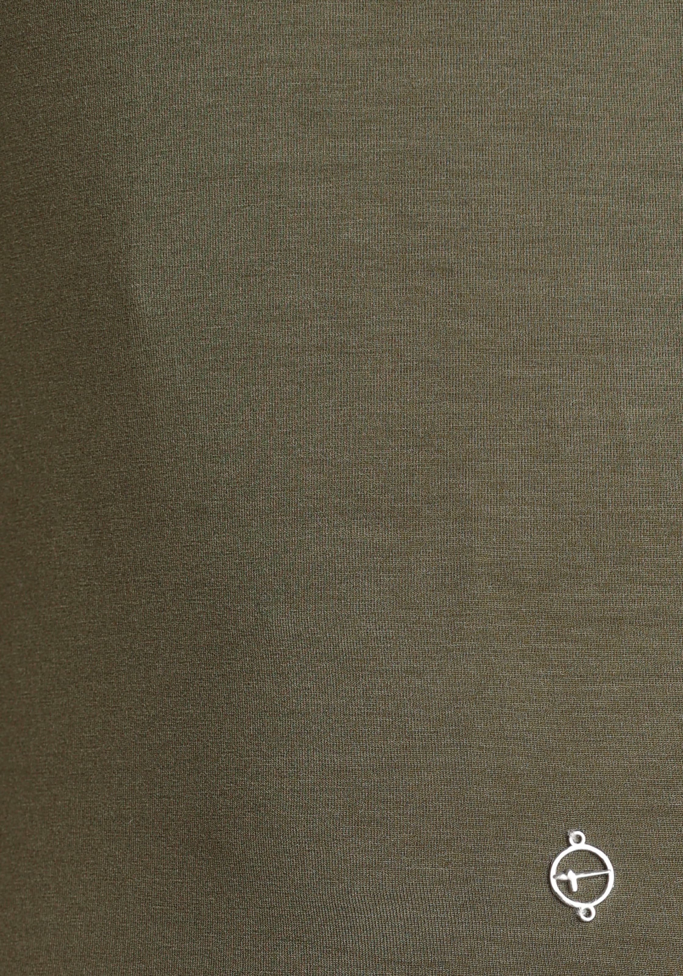 Tamaris T-Shirt, Kurzarm, Regular Fit, unifarben, mit Rundhalsausschnitt