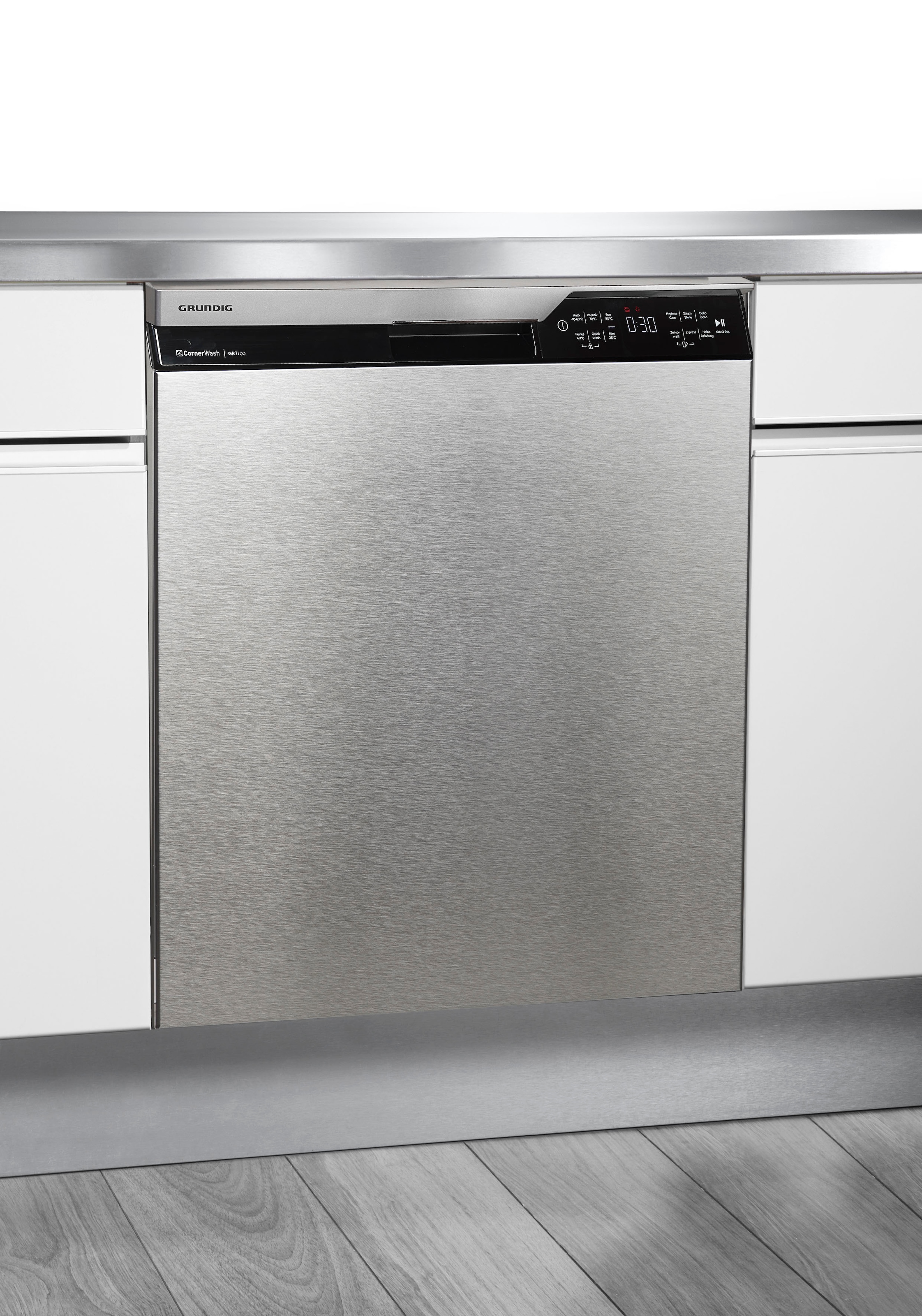 Grundig Unterbaugeschirrspüler "GNUP4630XB", GNUP4630XB, 9,5 l, 16 Maßgedecke