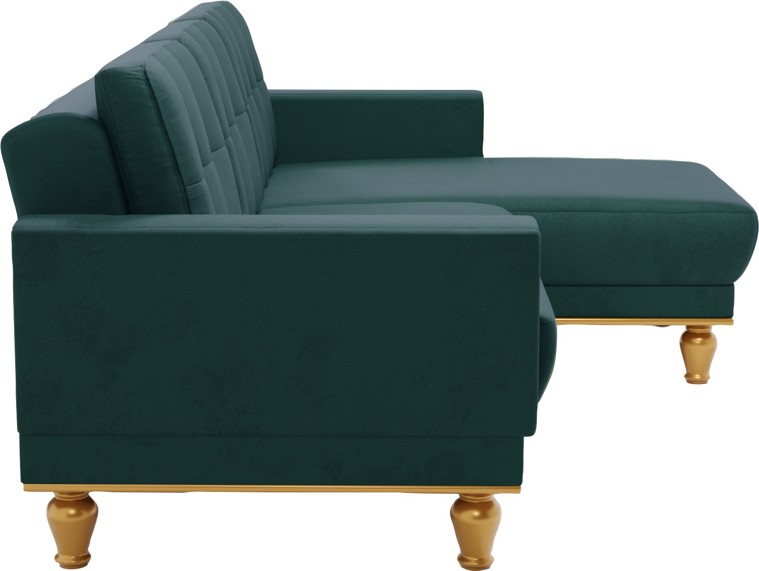 sit&more Ecksofa »Orient 5 L-Form«, mit Strass-Stein, wahlweise mit Bettfunktion und Bettkasten