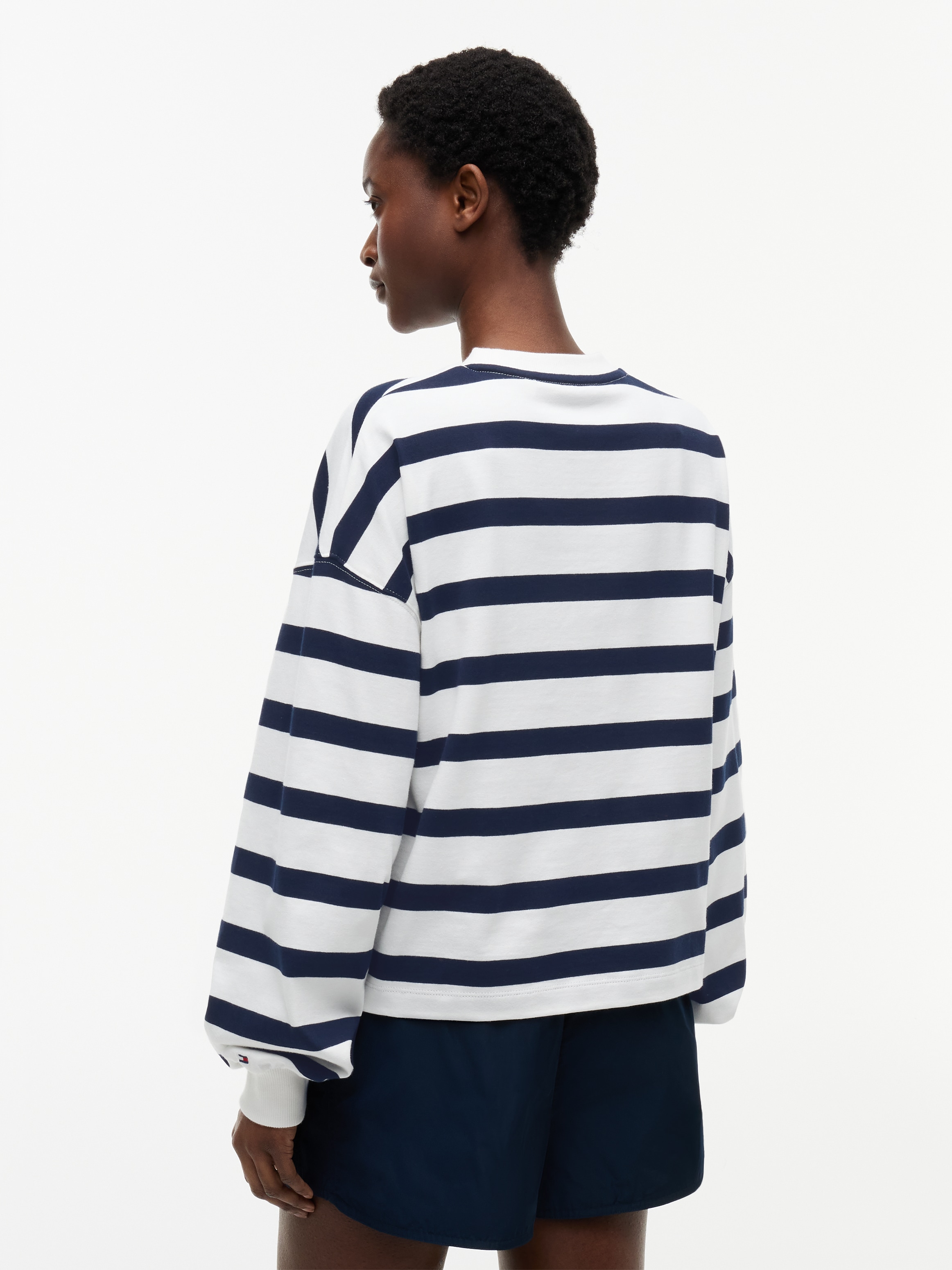Tommy Hilfiger Sweatshirt »TH Relaxed Fit Rundhals-Sweatshirt«, Baumwolle, relaxed fit
