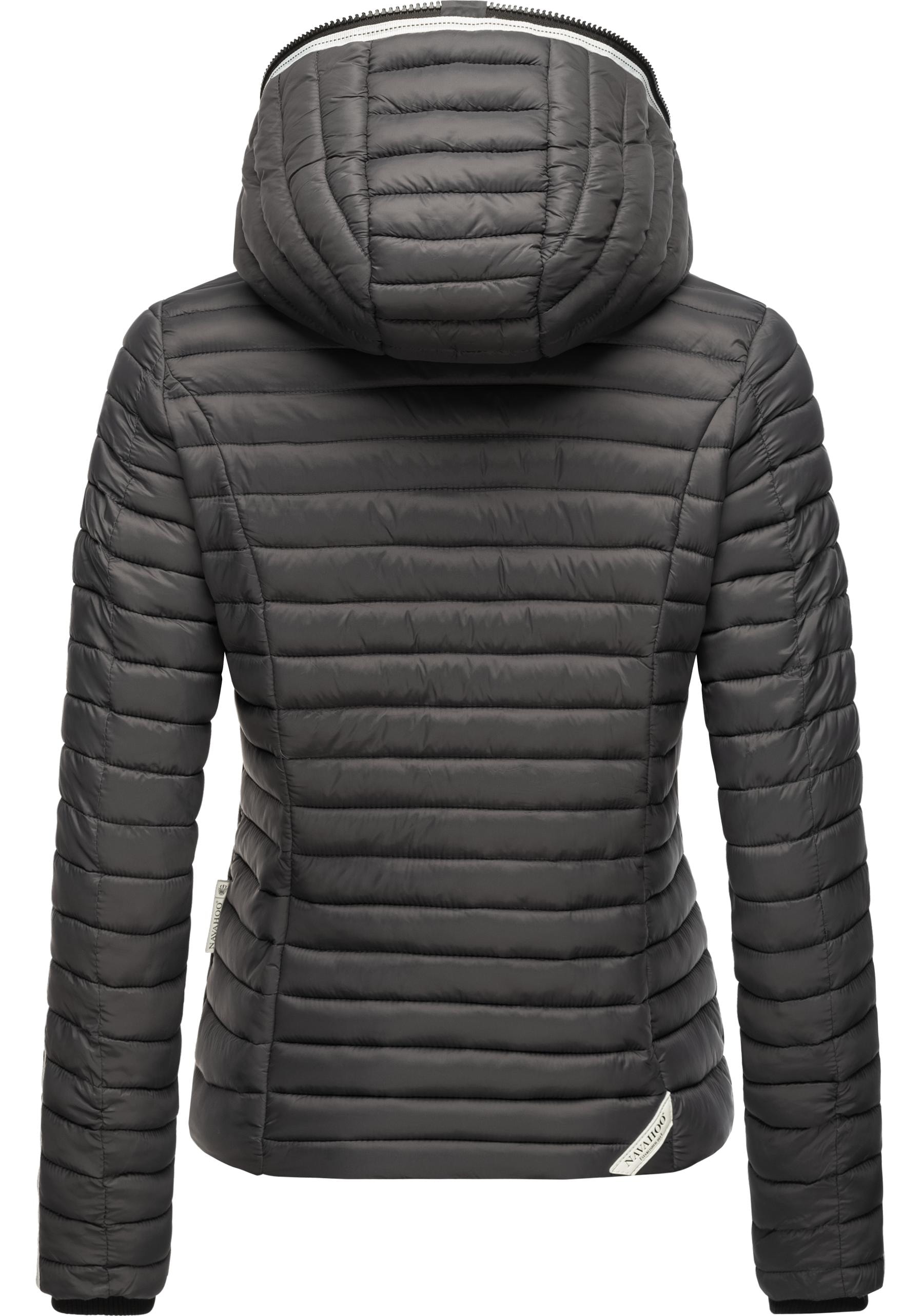 Navahoo Steppjacke »Kimuk Prc«, mit Kapuze, leichte Übergangsjacke mit Kapuze