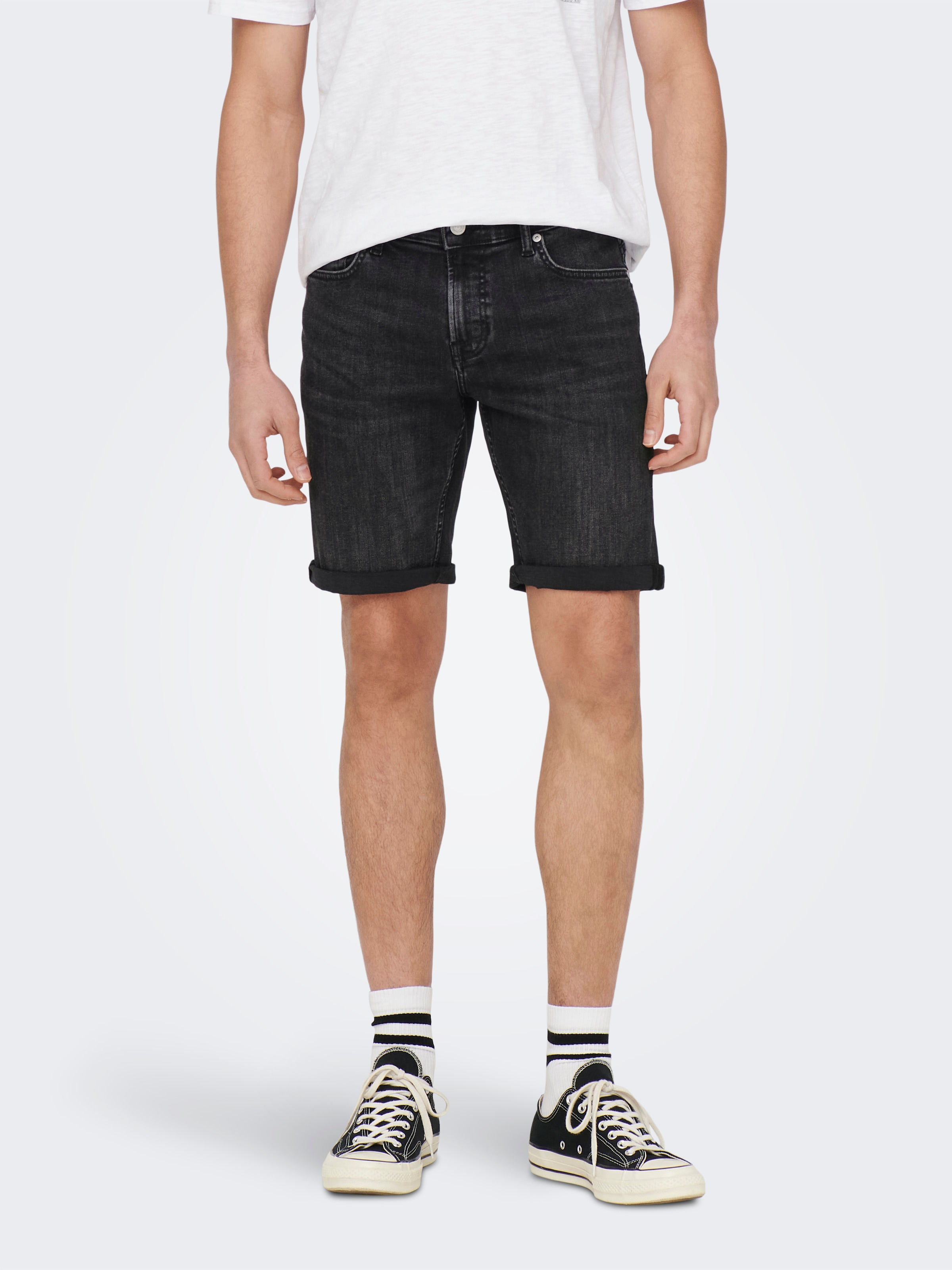ONLY & SONS Jeansshorts "ONSPLY LIGHT BLUE 5189 SHORTS DNM NOOS" günstig online kaufen