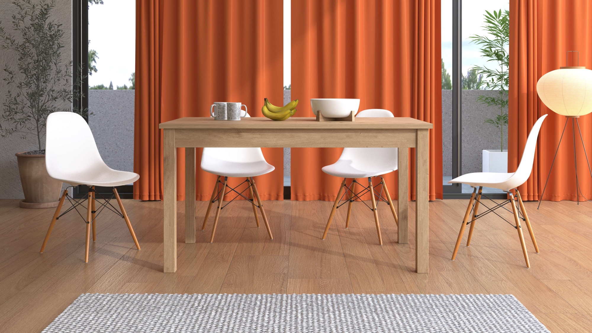 Home affaire Esstisch "Narvik Küchentisch" günstig online kaufen