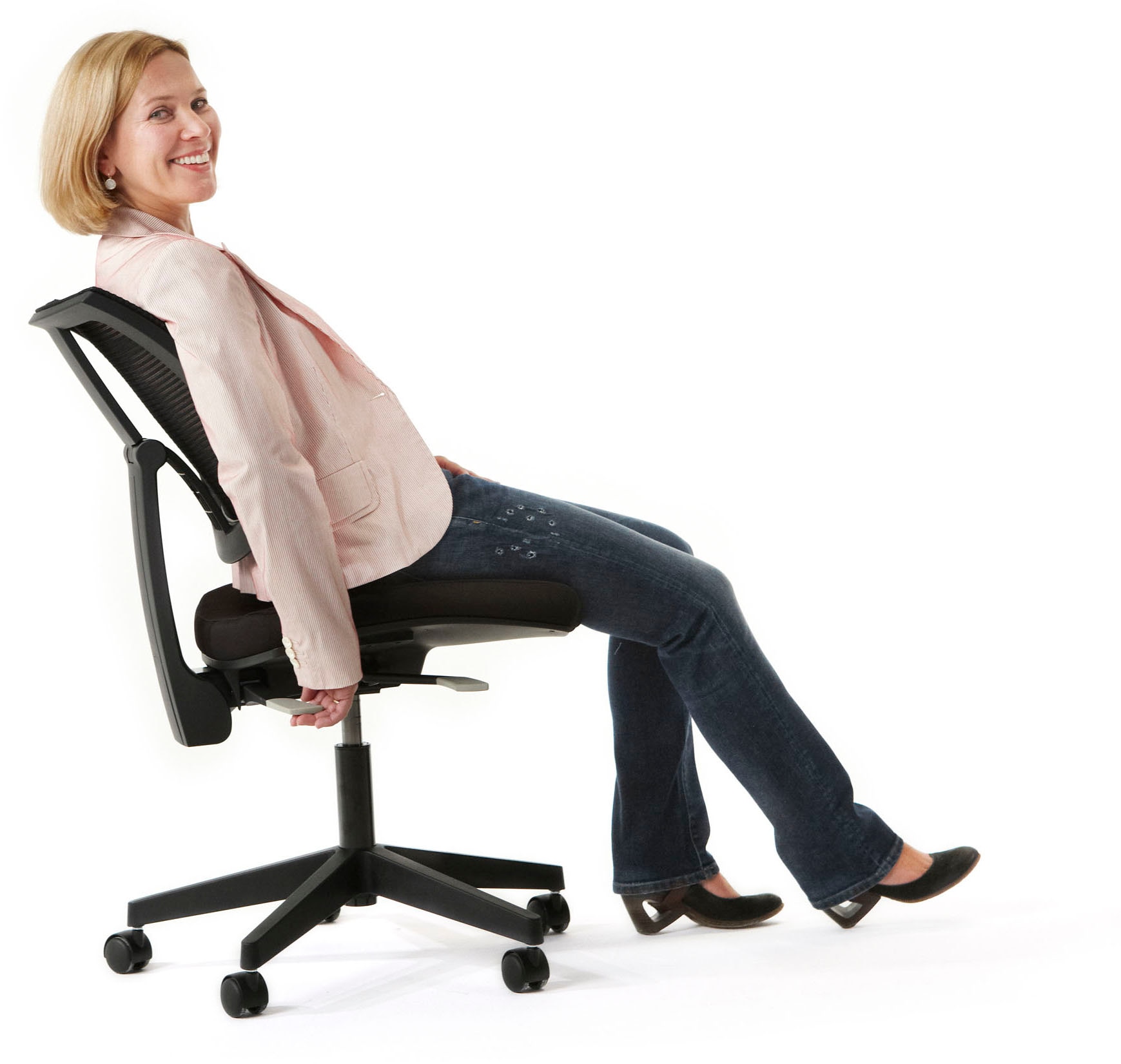 Mayer Sitzmöbel Drehstuhl »2232«, 1 St., Struktur (100% Polyester), besonders für Frauen geeignet