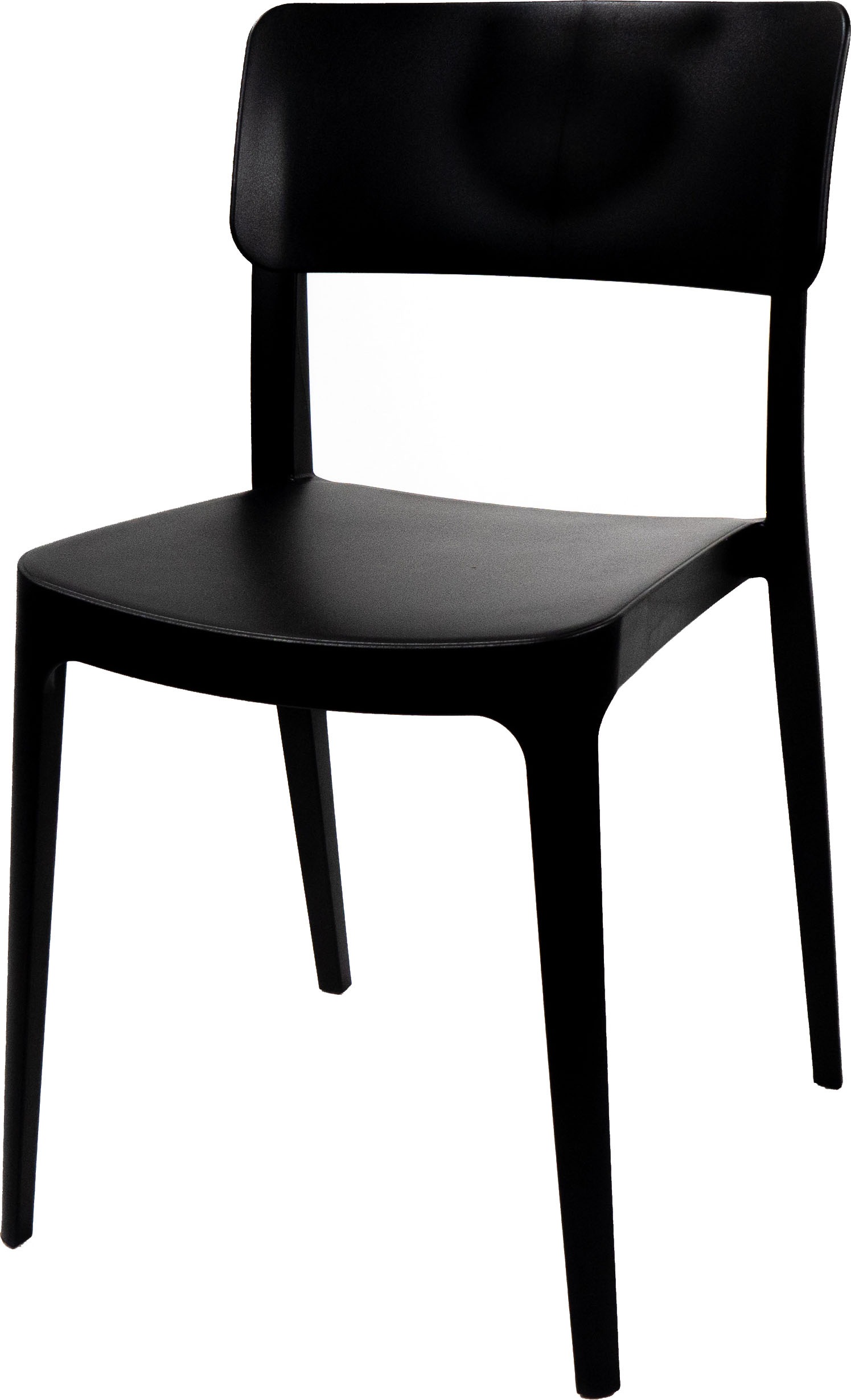 Essentials Stapelstuhl "Wing" () 1 Stk. schwarz, Kunststoff günstig online kaufen