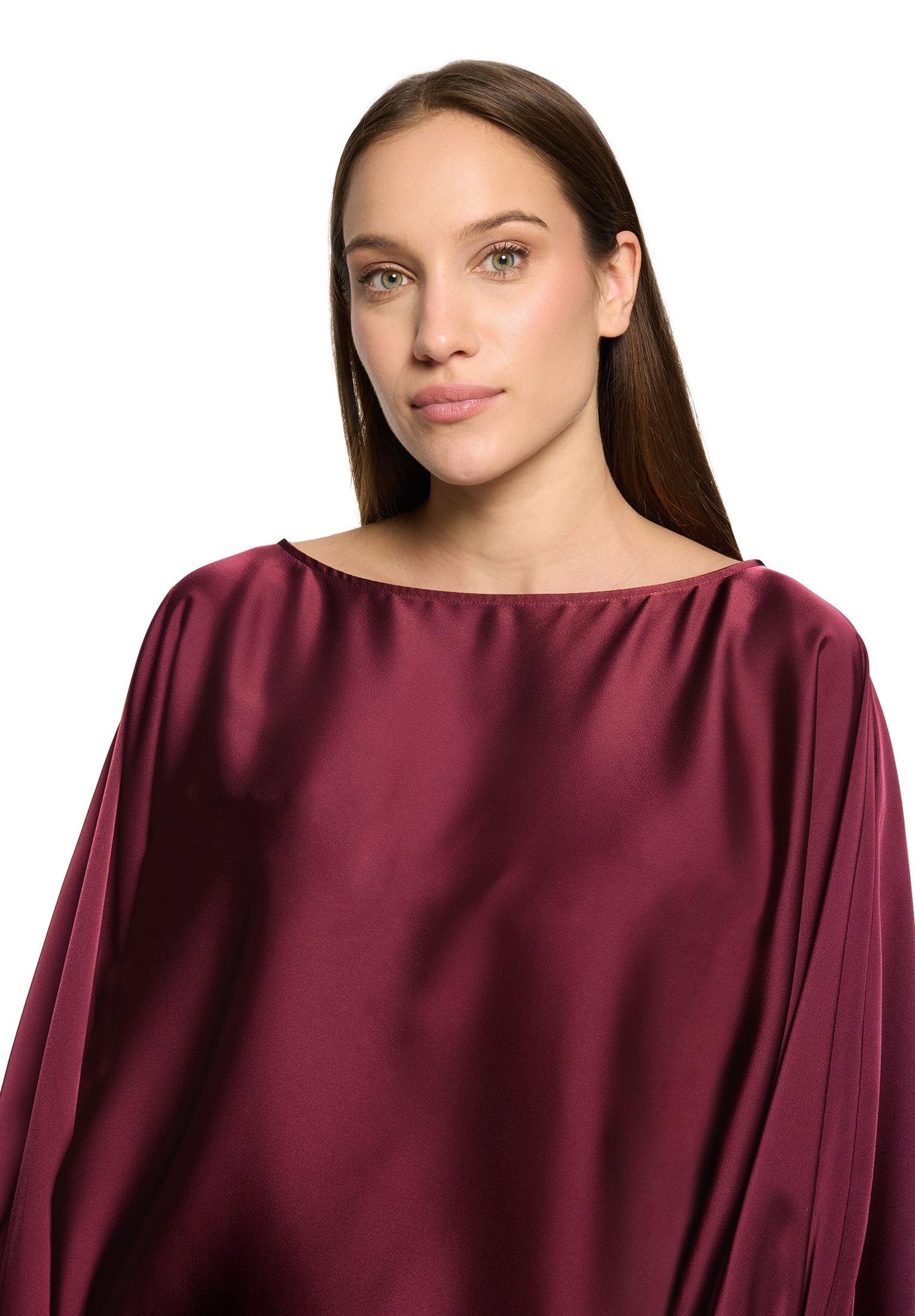 Vera Mont Satinbluse »Damen mit Fledermausärmeln«