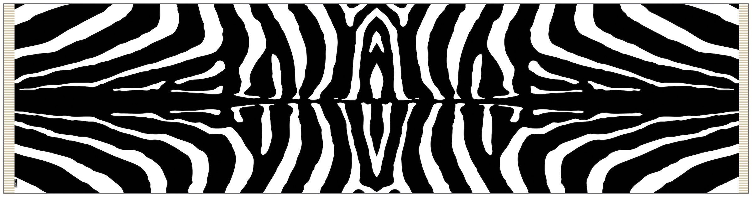 MySpotti Vinylteppich »Buddy Rosalie G«, rechteckig, statisch haftend, Zebra