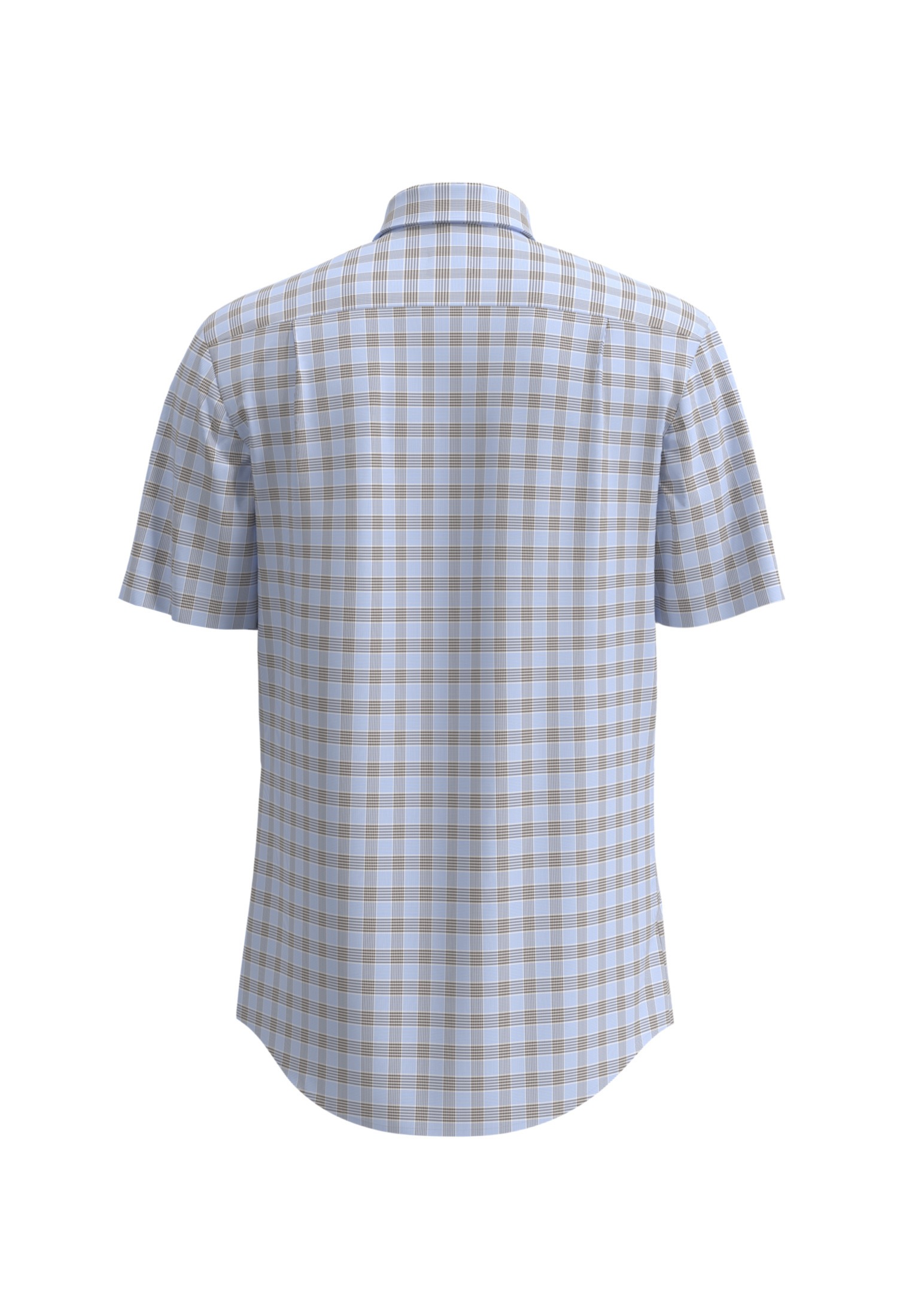seidensticker Businesshemd "Regular" Regular 1/2 Button-Down-Kragen Karo günstig online kaufen