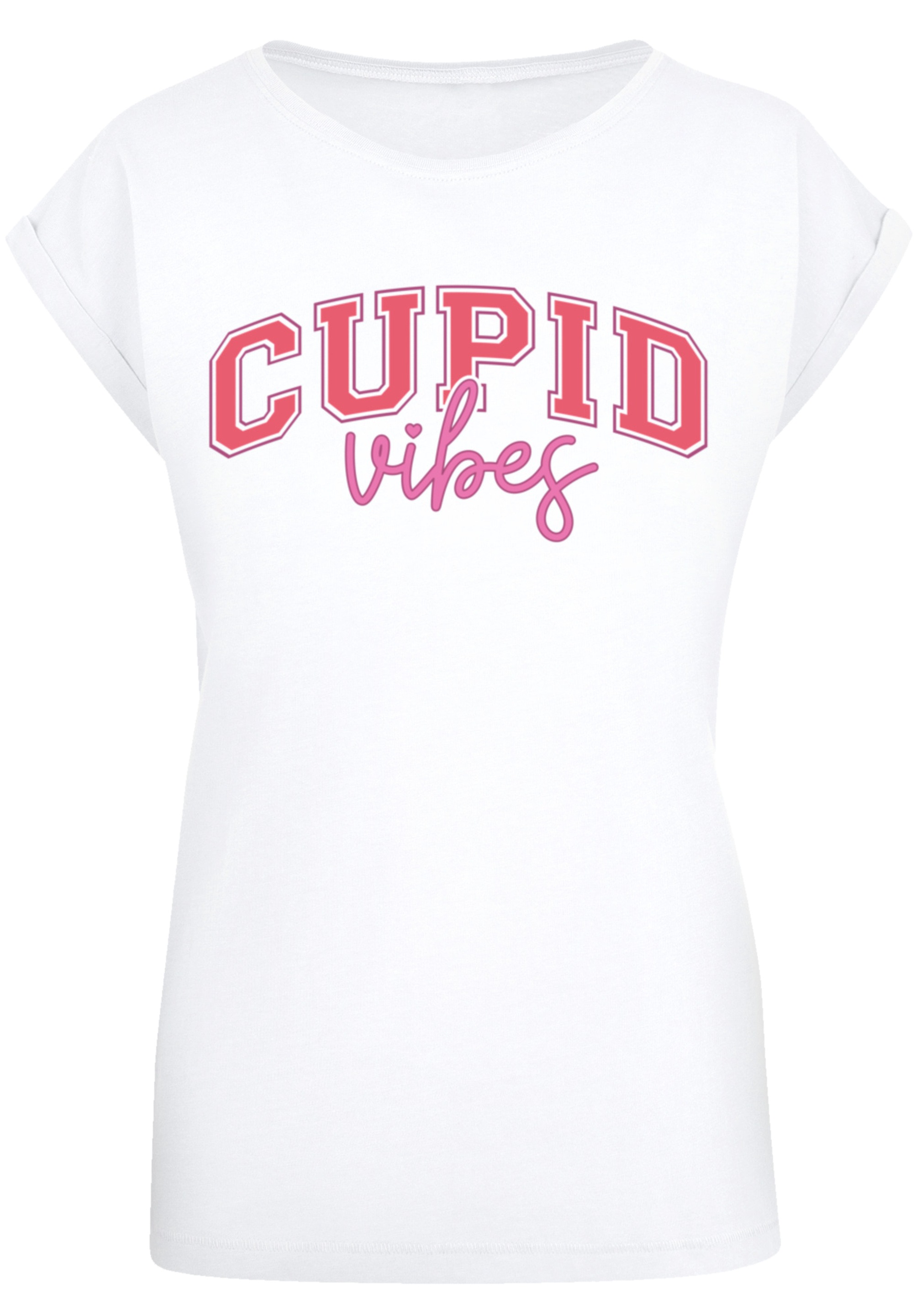 F4NT4STIC T-Shirt »Cupid Vibes Valentinstag Amor«, Premium Qualität
