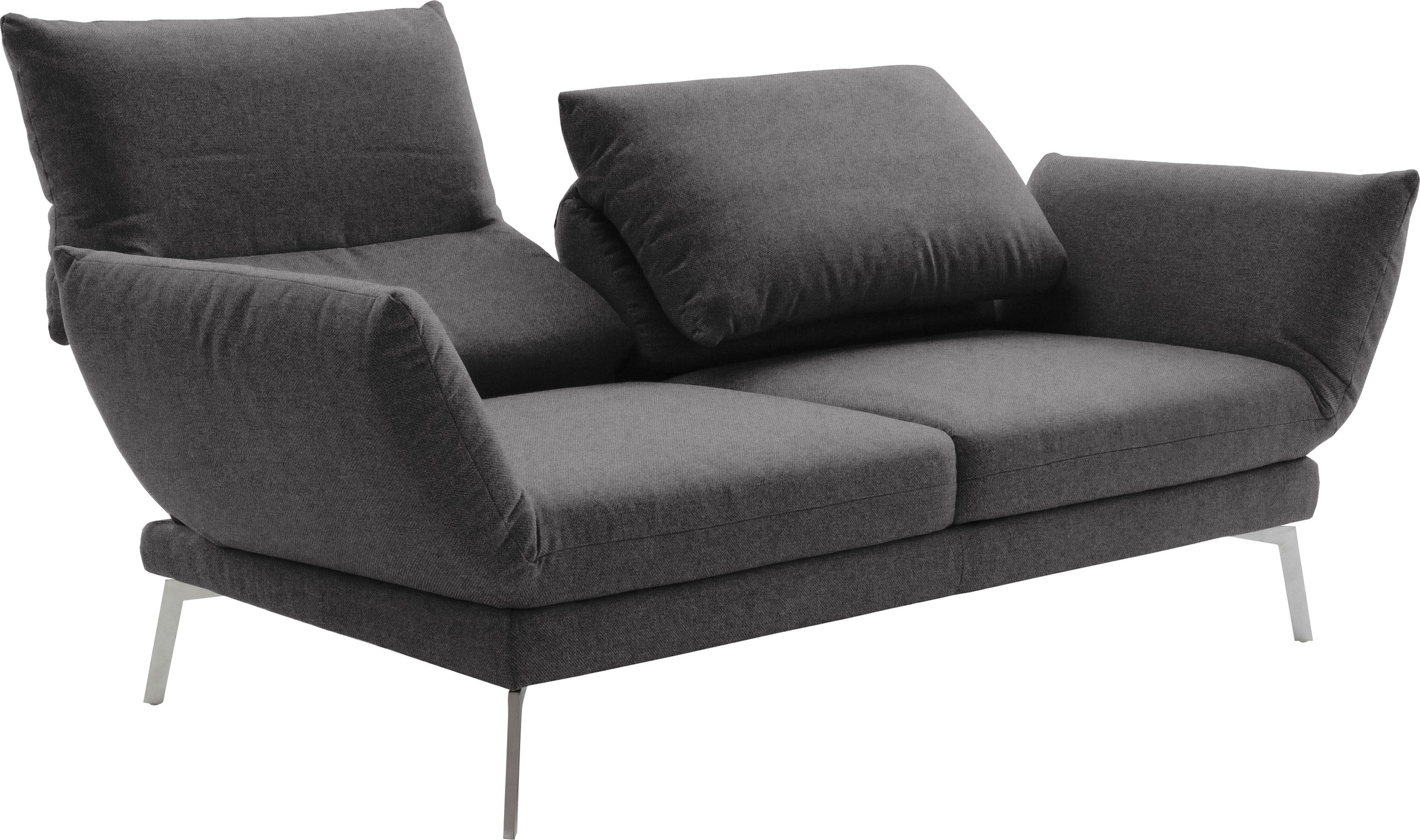 SCHÖNER WOHNEN-Kollektion 2,5-Sitzer »Spin, Multifunktionssofa, bequem und hochwertig verarbeitet«, Drehsitz-Funktion, USB-Anschluss, Armlehnfunktion, Rückenverstellung