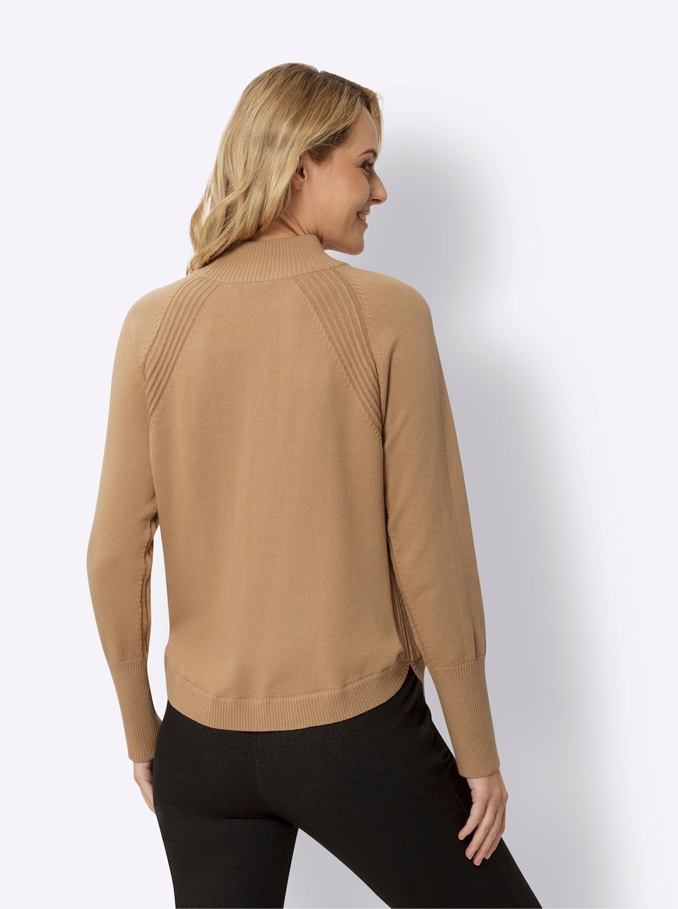 Classic Basics Stehkragenpullover "Stehkragen-Pullover" günstig online kaufen