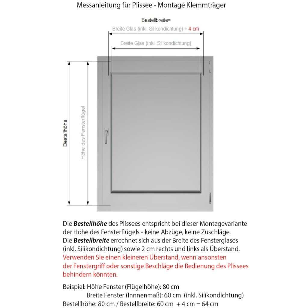 indeko Plissee »simple«, Lichtschutz, mit Bohren, verspannt, nach Maß