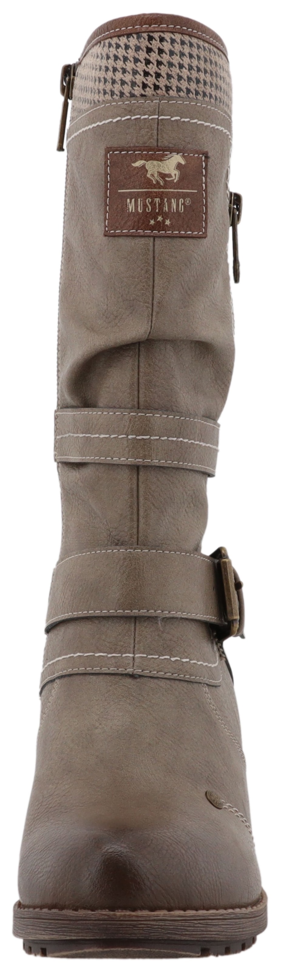 Mustang Shoes Winterstiefel »Palma«, Kurzstiefel, Winterstiefel mit wärmendem Textifutter