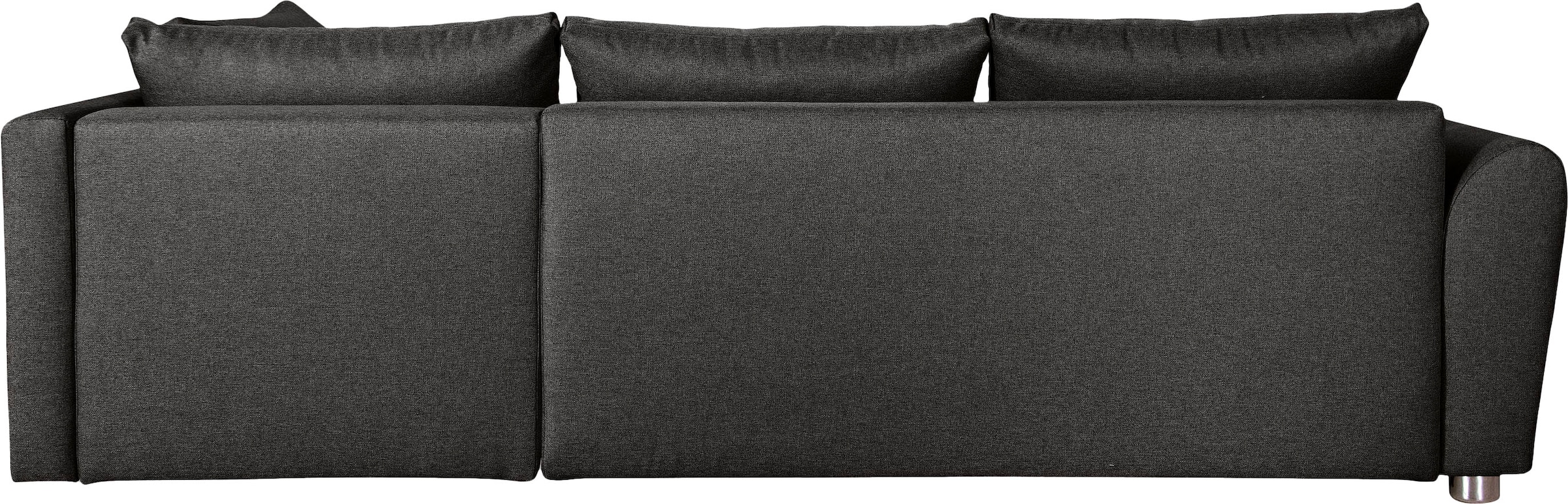 COLLECTION AB Ecksofa, Ecksofa,Bettfunktion,Bettkasten,Bonnelfederkern, Rückenkissen