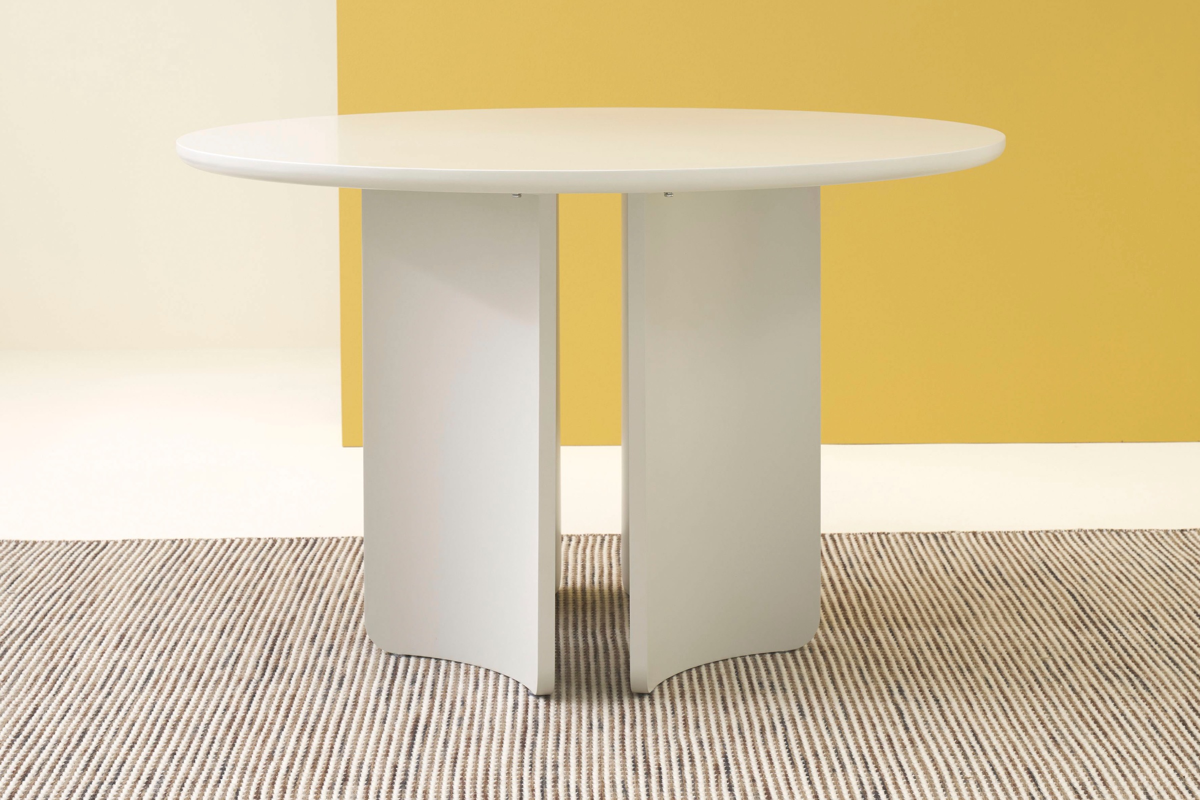 SCHÖNER WOHNEN-Kollektion Esstisch »HARSTAD« 1 Stk. tlg. 120 cm, mit variabel montierbarem Untergestell