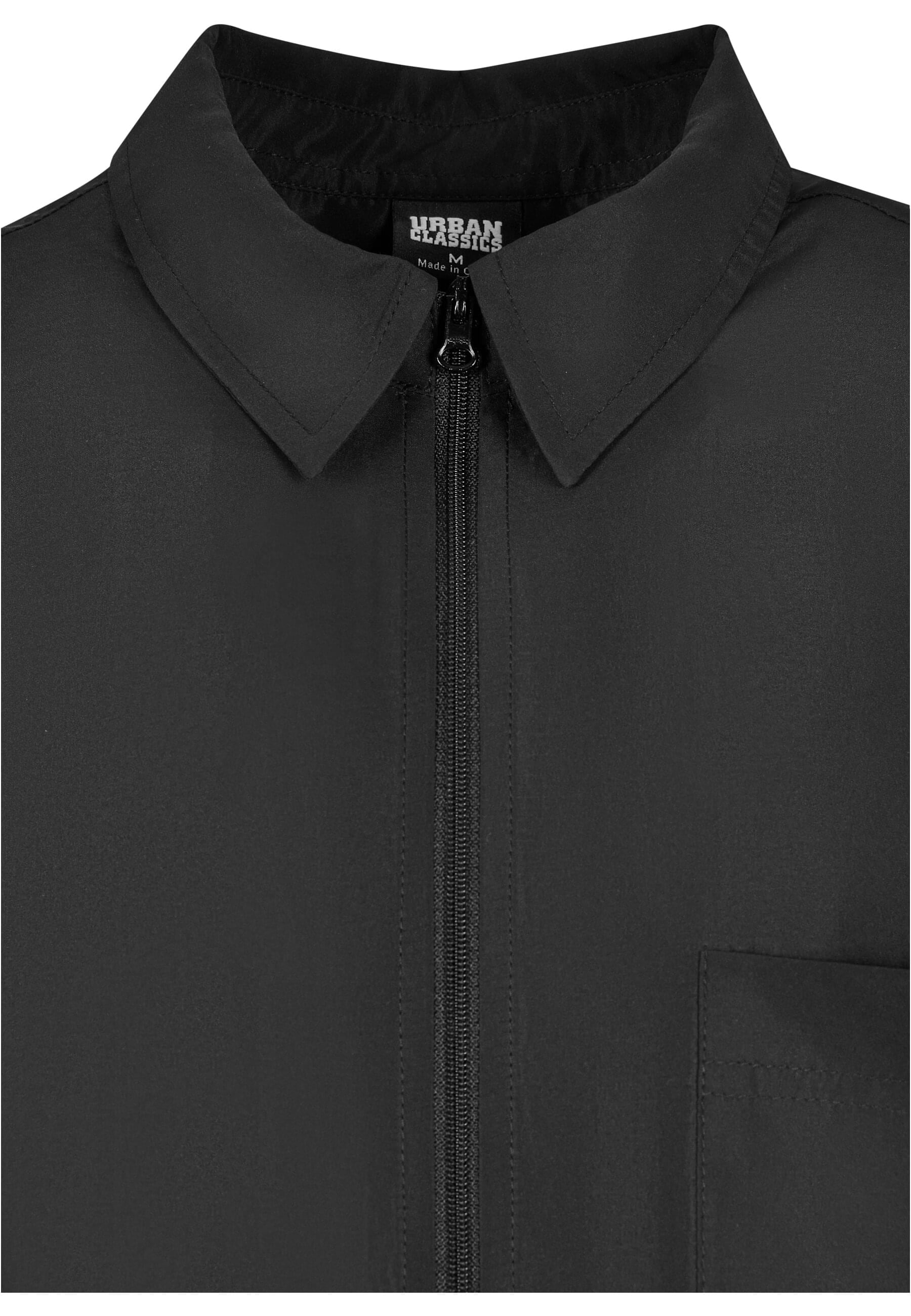 URBAN CLASSICS Langarmhemd »Urban Classics Herren Recycled Nylon Shirt«, (1 tlg.)