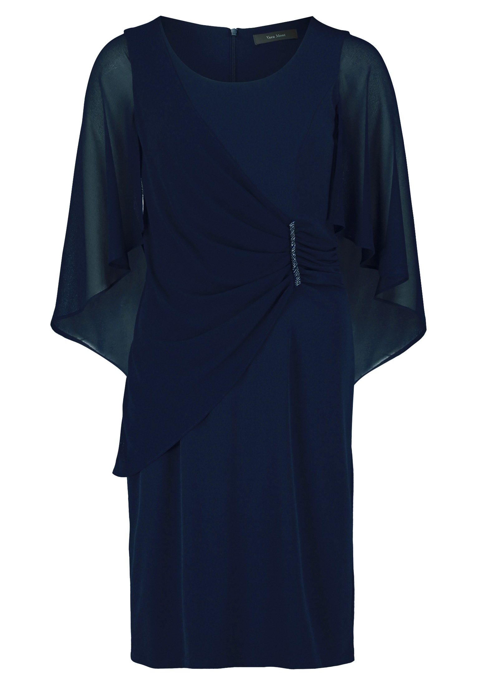 Vera Mont Cocktailkleid "Vera Mont Damen Cocktailkleid mit Raffung", Materi günstig online kaufen