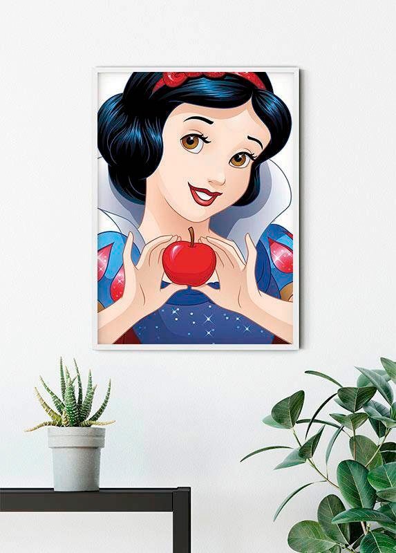 (1 BAUR Schlafzimmer, »Snow Disney, Komar Kinderzimmer, Wohnzimmer | Portrait«, St.), White Poster