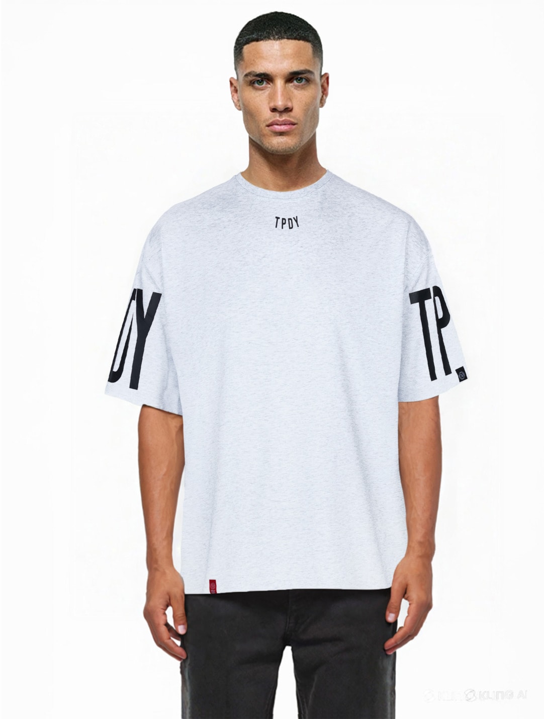 trueprodigy Oversize-Shirt "Viktor Logo Print Oversized Rundhals"