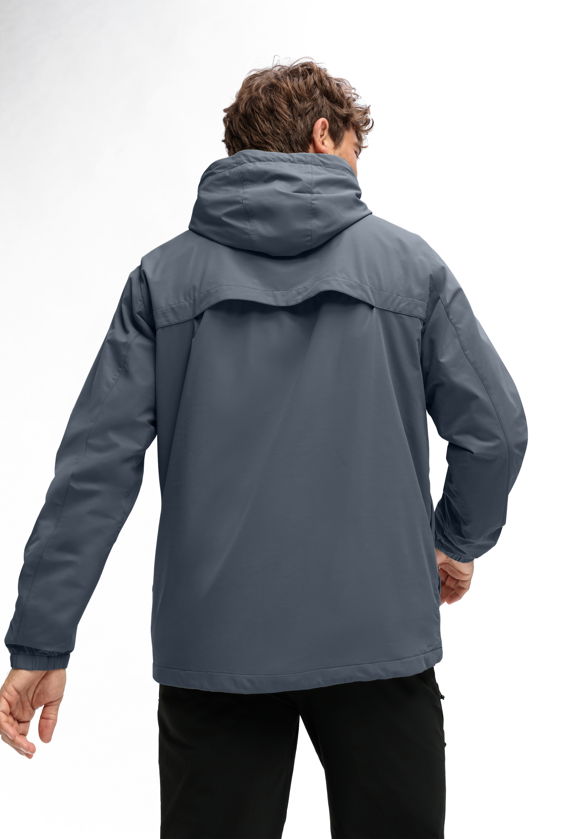 Maier Sports Outdoorjacke »OkokO«, Unisex Windbreaker, Schlupfjacke wasserdicht, verstellbare Kapuze